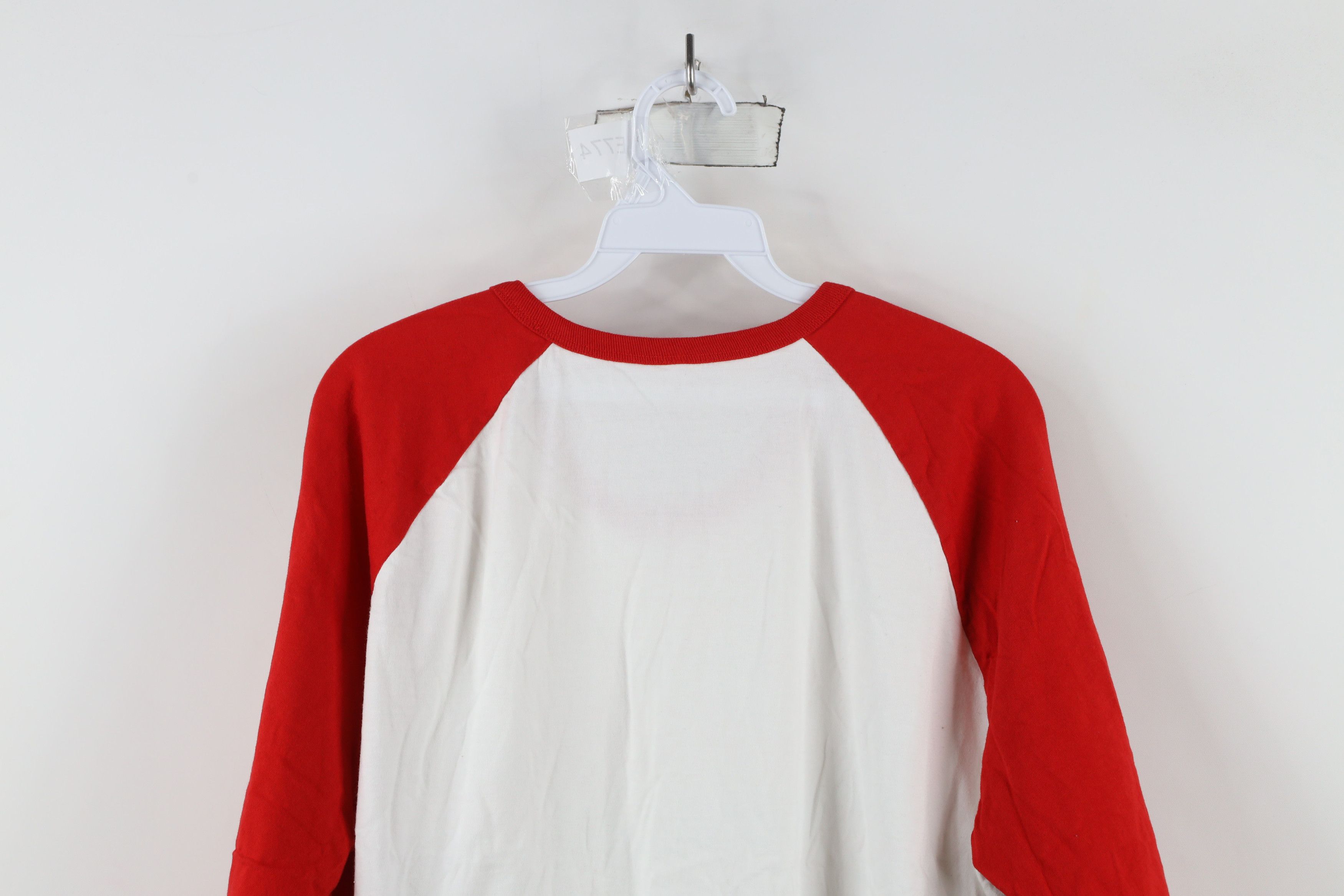 Vintage Vintage 90s Y2K Streetwear Block 3/4 Sleeve Raglan T-Shirt Size US L / EU 52-54 / 3 - 10 Thumbnail