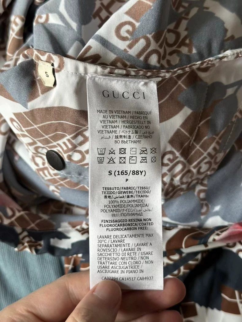 Gucci Gucci Full-print floral windbreaker jacket 2501-Nextarrow Size US S / EU 44-46 / 1 - 5 Thumbnail