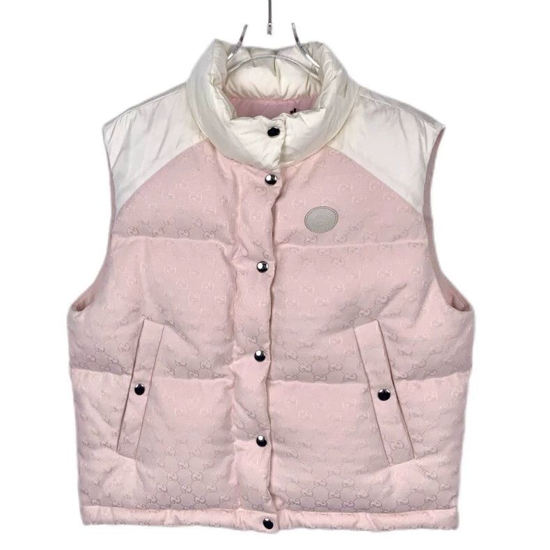 Gucci Gucci Suze 38 Double G full print pink and white color blo Size US XS / EU 42 / 0 - 1 Thumbnail