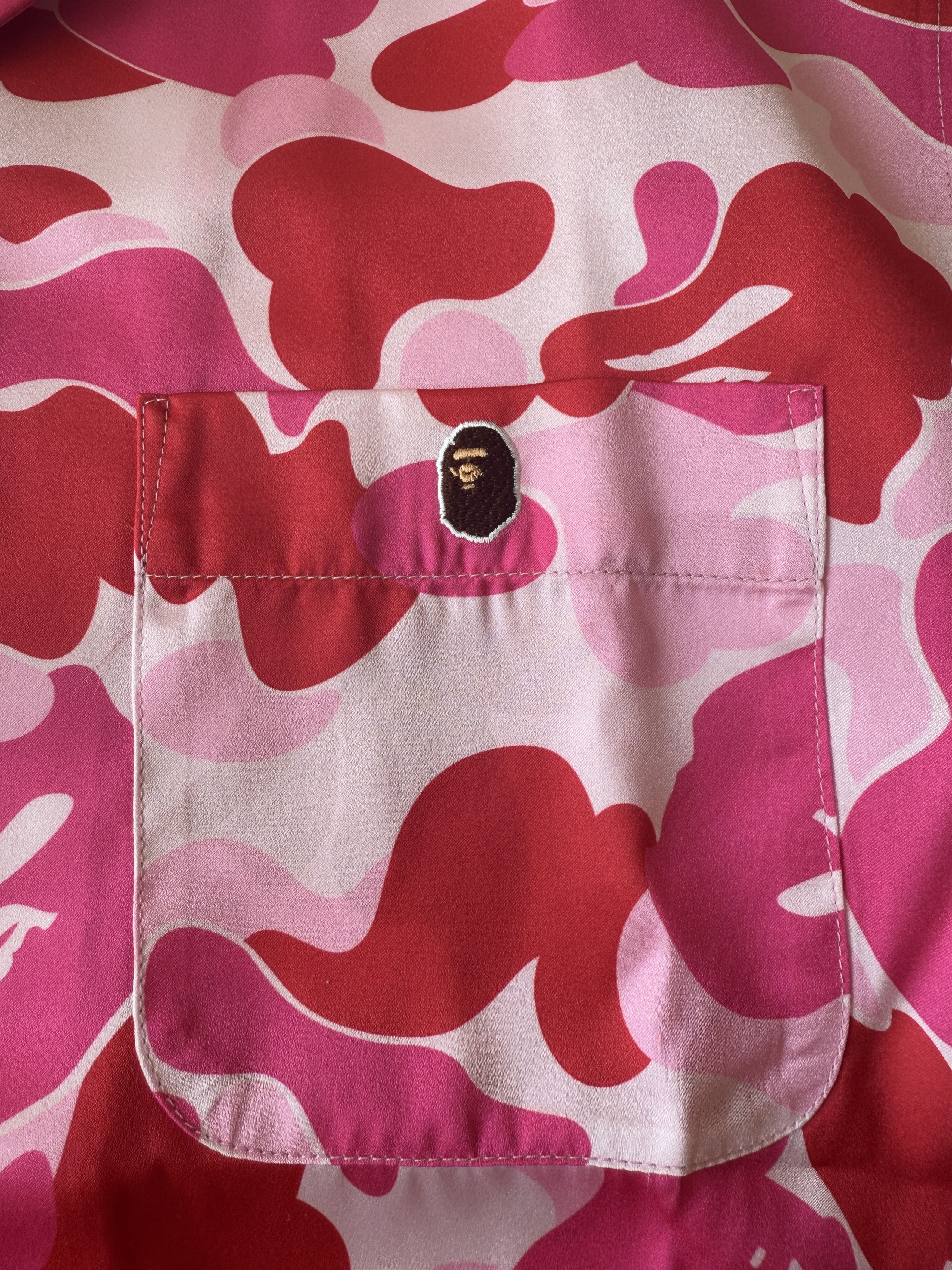 Bape BAPE ABC CAMO OPEN COLLAR SS SHIRTS (SS25) Size US M / EU 48-50 / 2 - 5 Thumbnail