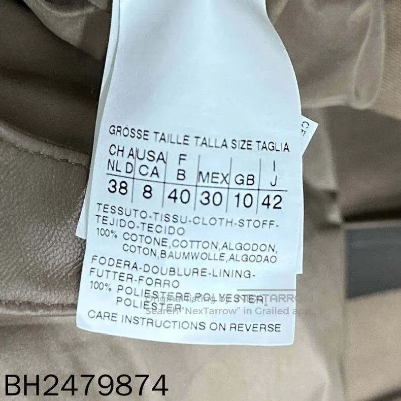 Max Mara Max Mara Caramel Color Leather Patch Long Trench Coat Size M / US 6-8 / IT 42-44 - 4 Thumbnail