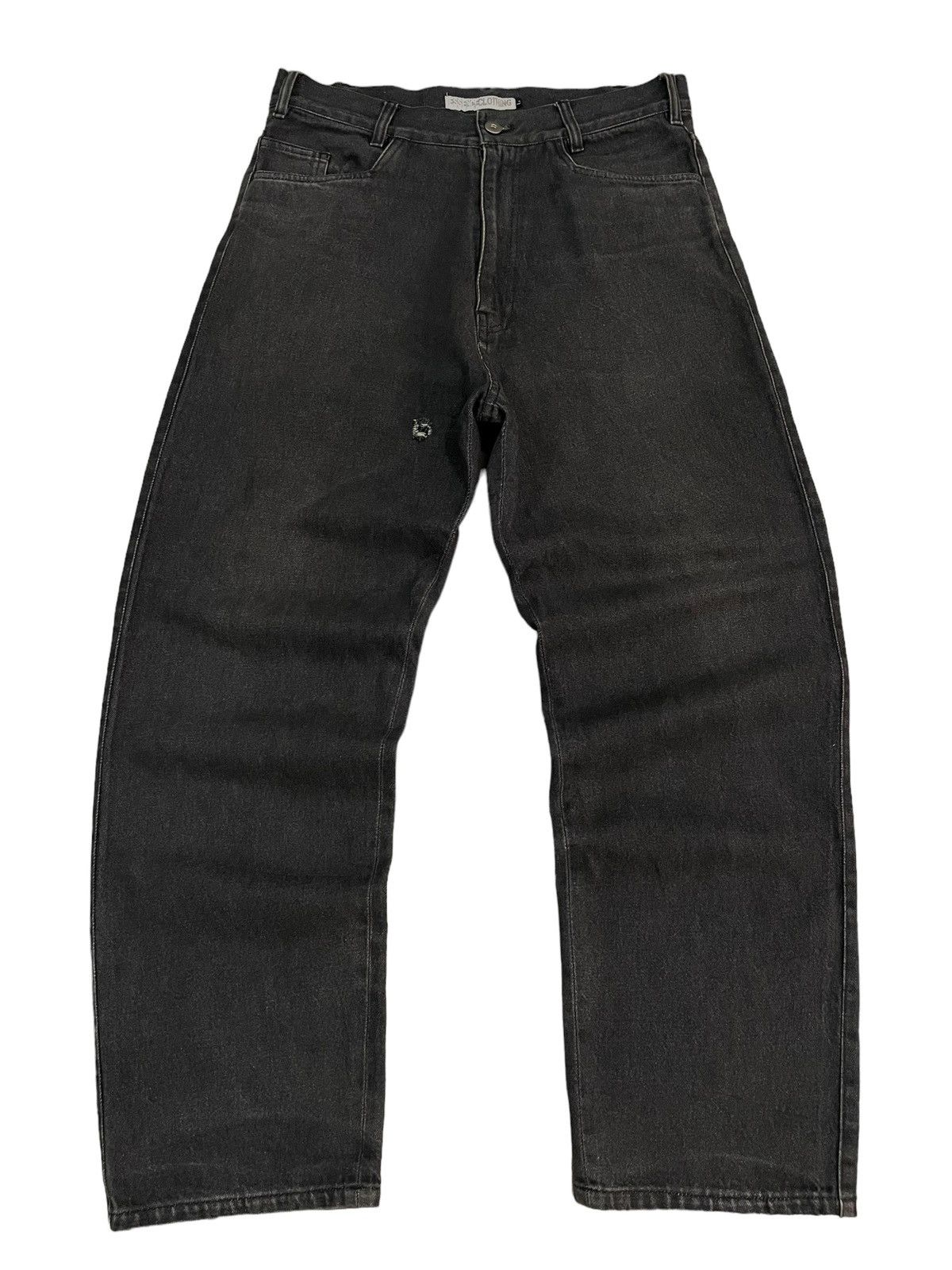 Undercover Vintage Japanese Brand Denim Grey Fade Wash Loose Fit Jeans Size US 32 / EU 48 - 2 Thumbnail