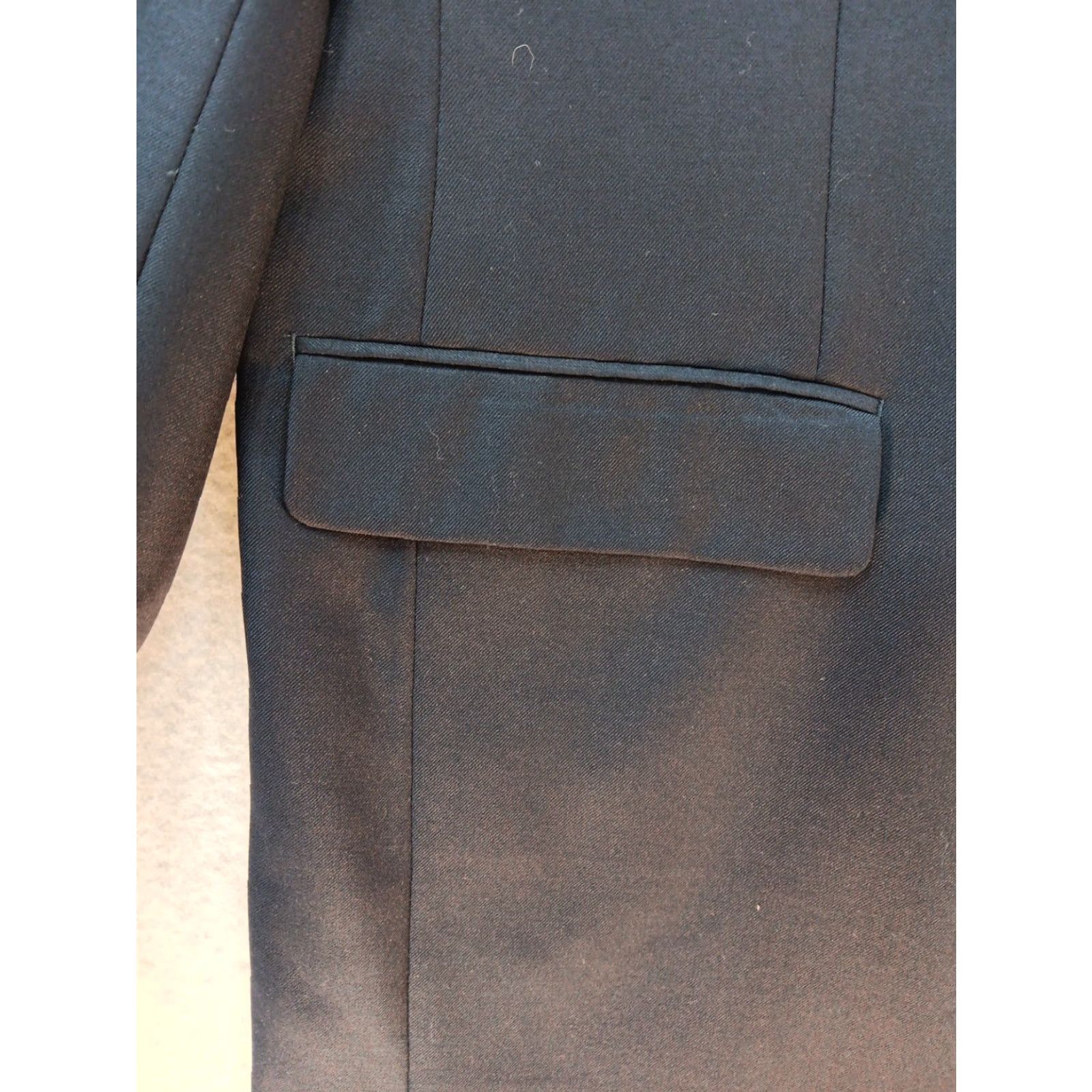 Ralph Lauren Lauren Ralph Lauren Sport Jacket Mens 44L Navy Blue Wool Blazer Gold Button Size 44R - 4 Thumbnail