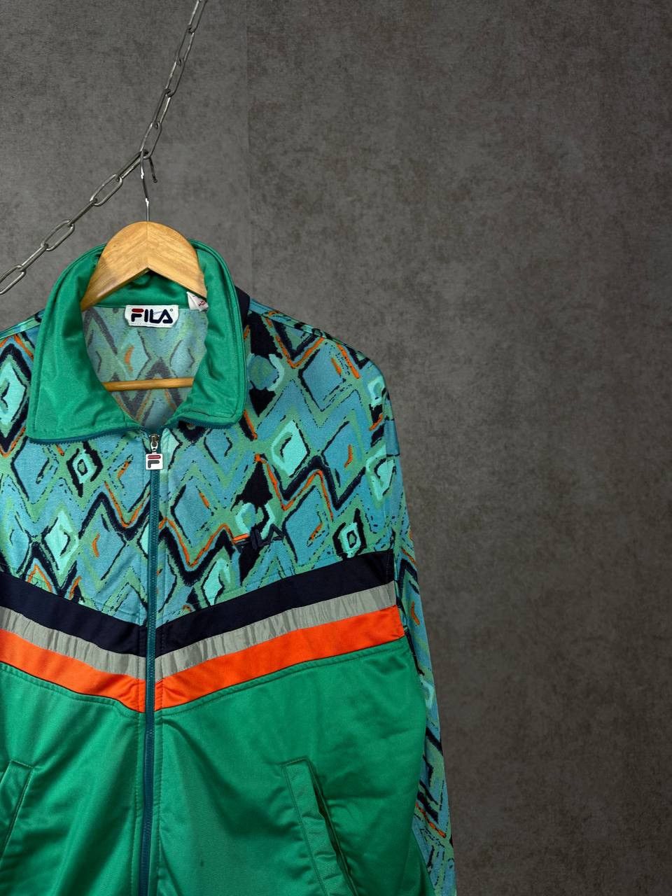 Fila Fila vintage crazy sportswear zip sweatshirt Size US S / EU 44-46 / 1 - 2 Thumbnail