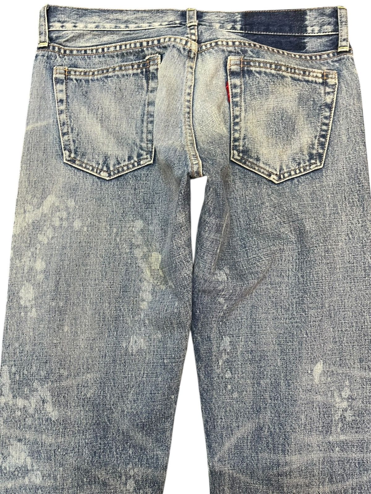 Japanese Brand × Le Grande Bleu (L.G.B.) Vintage RNA Ripped Grunge Distressed Denim Size US 30 / EU 46 - 6 Thumbnail