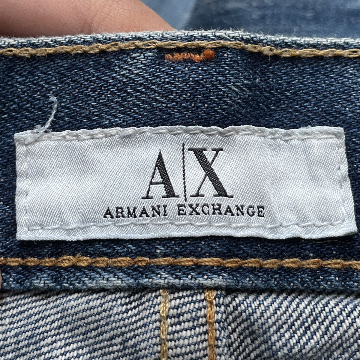 Armani Exchange Vintage Brand Armani Exchange Jeans 2000s Size US 33 - 10 Thumbnail
