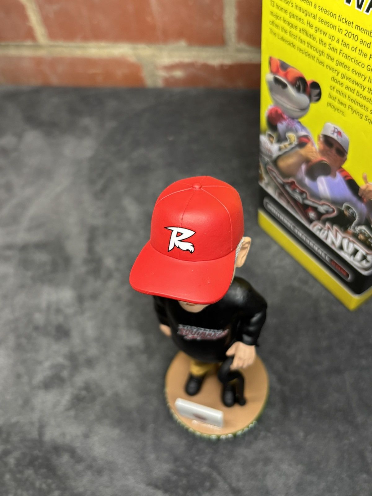 MLB Richmond Flying Squirrels Ray Edwards Fan Bobblehead SGA Size ONE SIZE - 7 Thumbnail