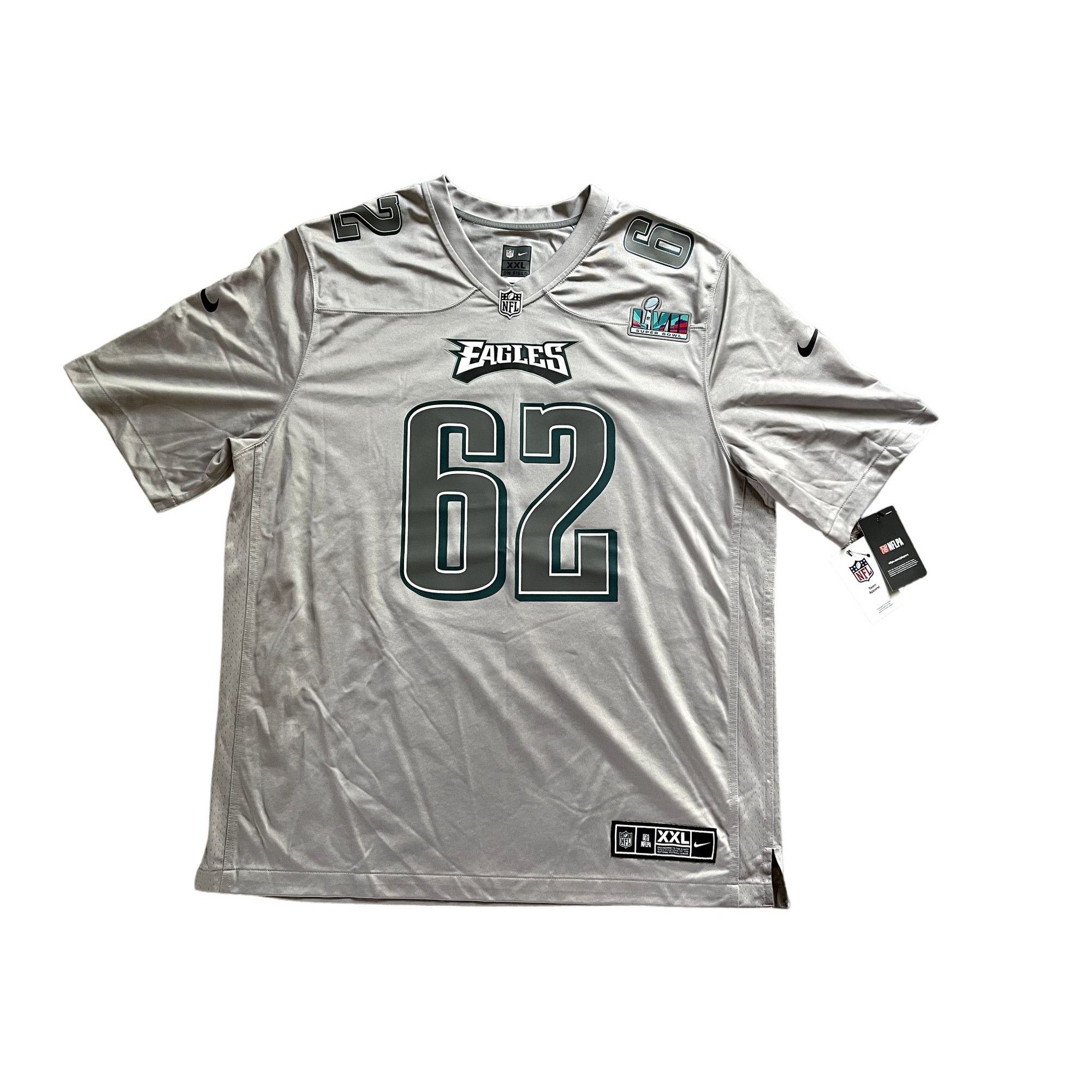 Nike Philadelphia Eagles Jason Kelce Super Bowl LVII Jersey