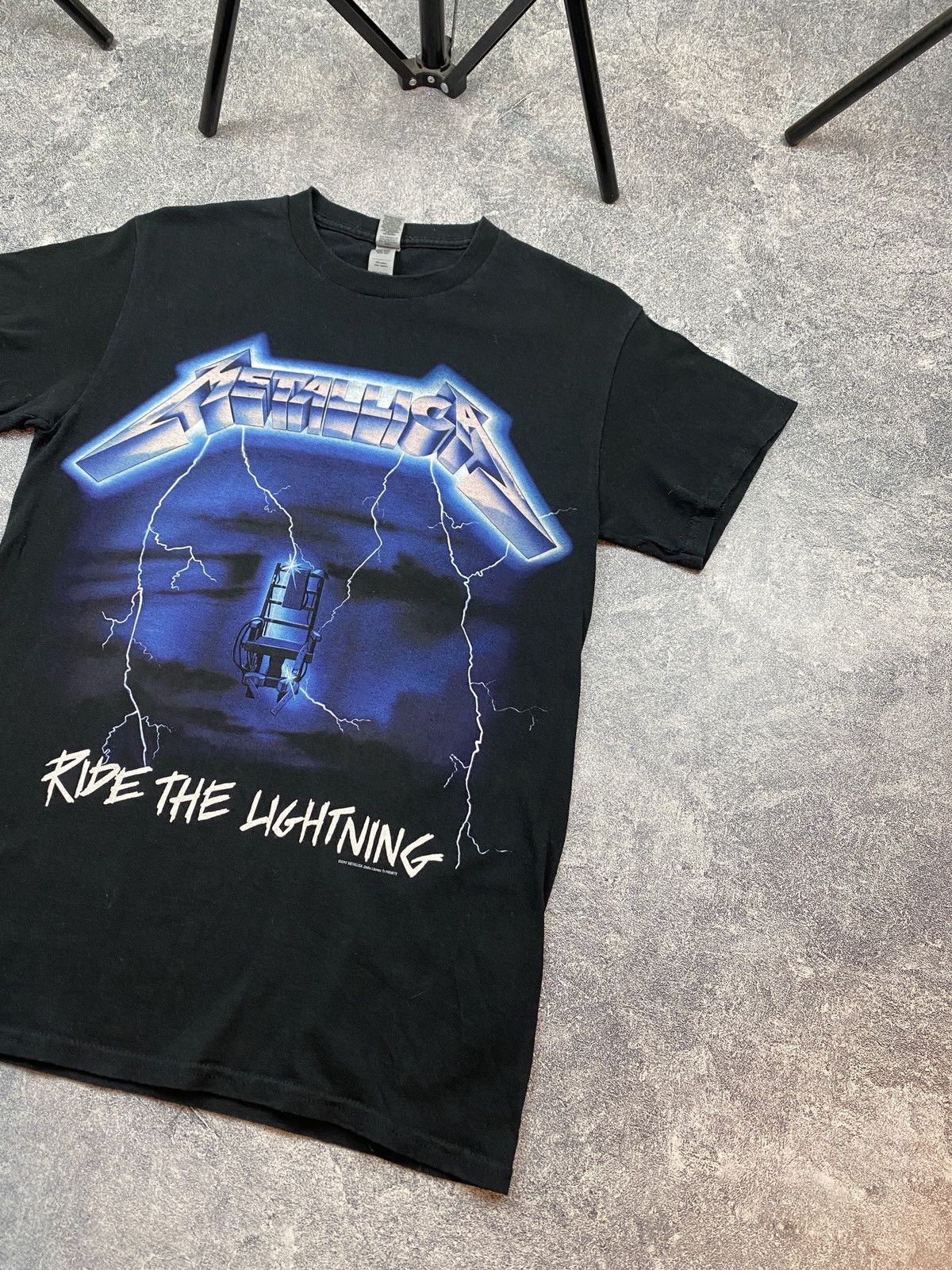 Metallica × Vintage Metallica Ride The Lightning vintage t-shirts size S Size US S / EU 44-46 / 1 - 3 Thumbnail