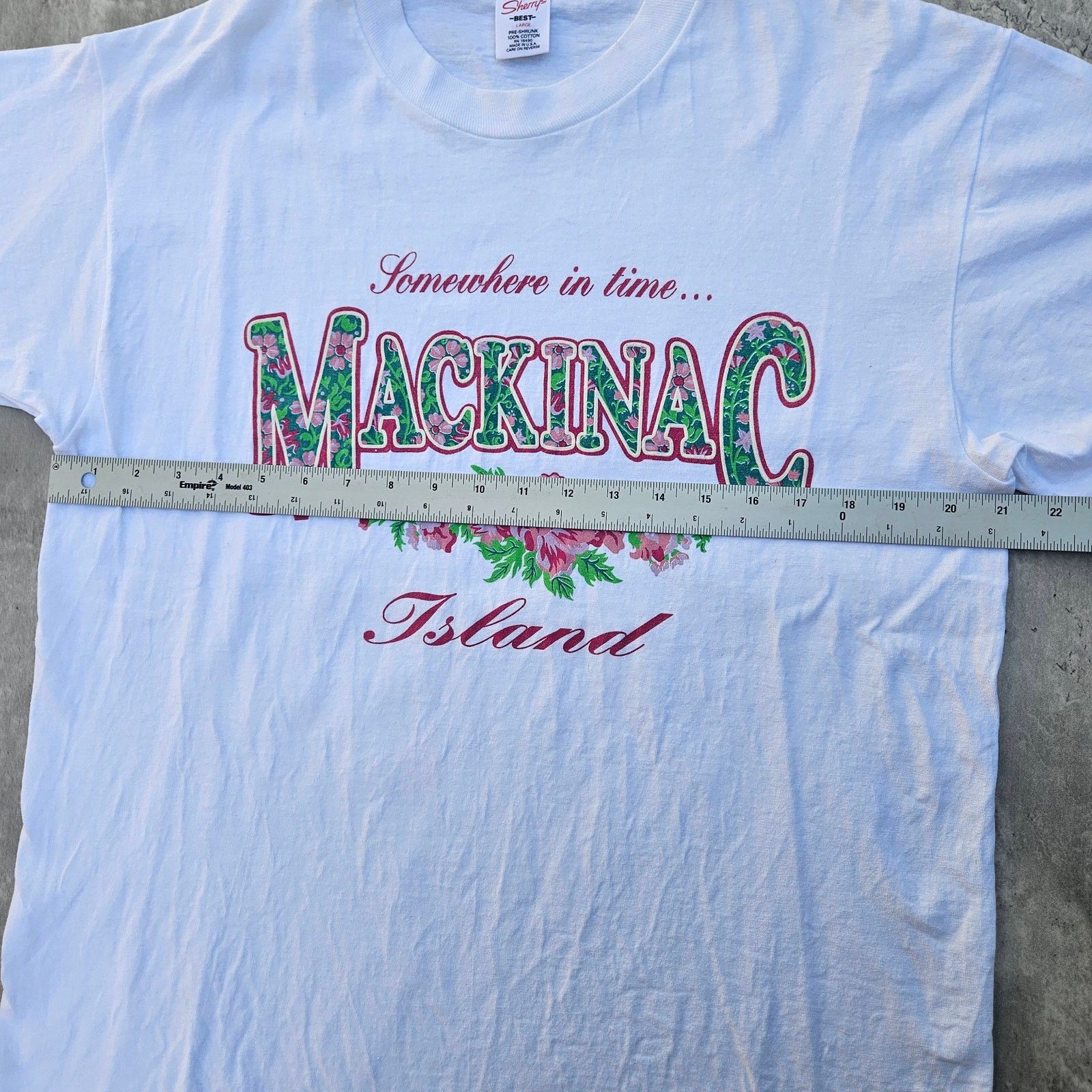 & Other Stories Vintage Mackinac Island Travel Tee Single Stitch Size Large Size US L / EU 52-54 / 3 - 6 Thumbnail