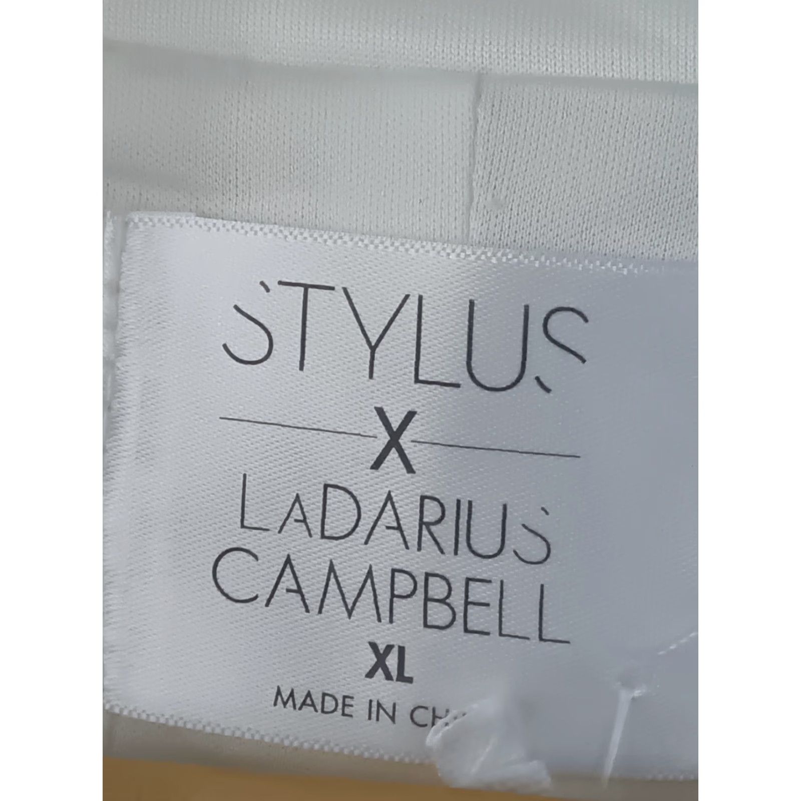 Vintage Stylus Jacket XL Ivory Two-Button Single-Breasted Formal 2 Piece Men’s Suit Jacket & Coat Size 46R - 5 Thumbnail