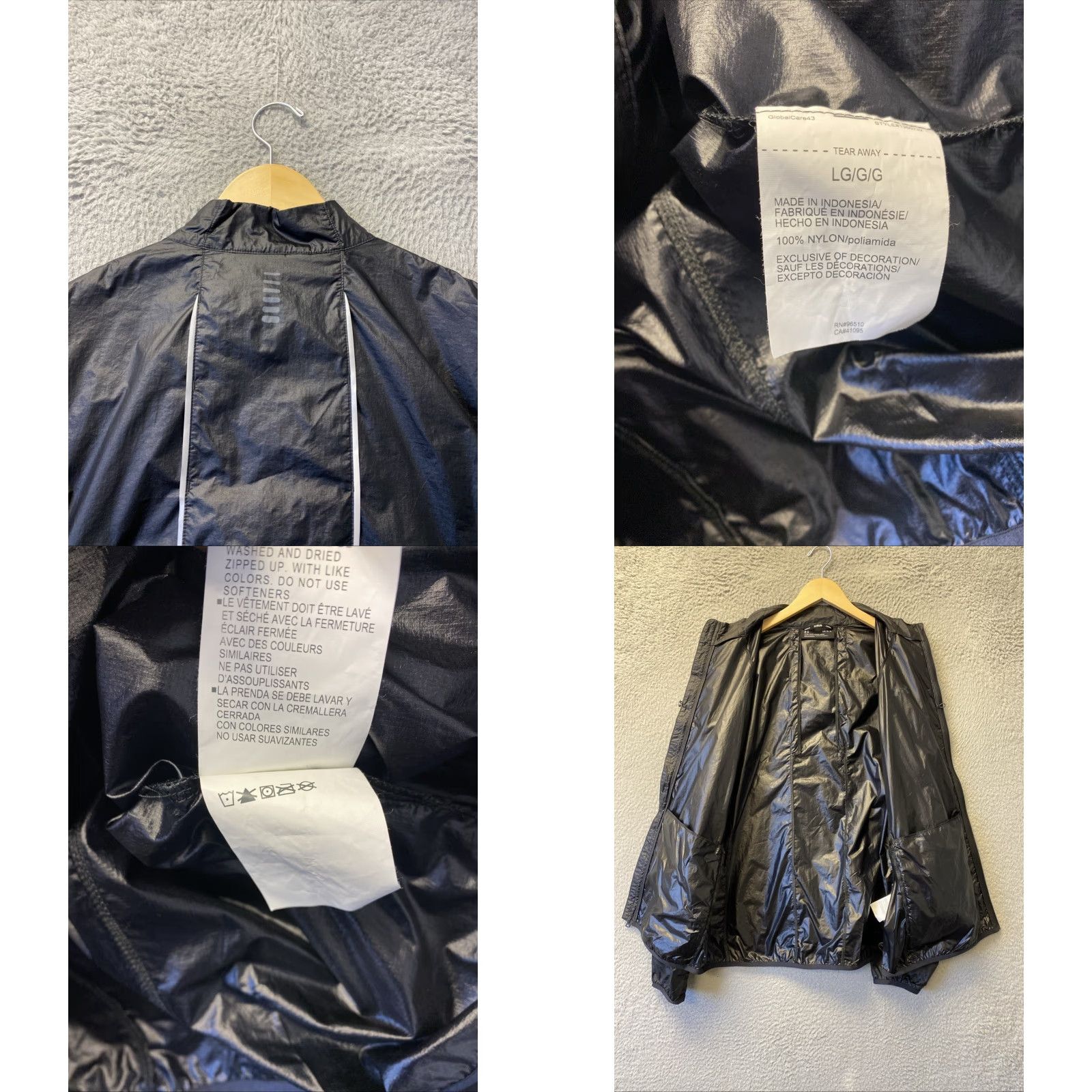 Under Armour VINTAGE? No. Under Armour Run Impasse Reflect Men’s L Waterproof Jacket Run Black Size US L / EU 52-54 / 3 - 8 Thumbnail