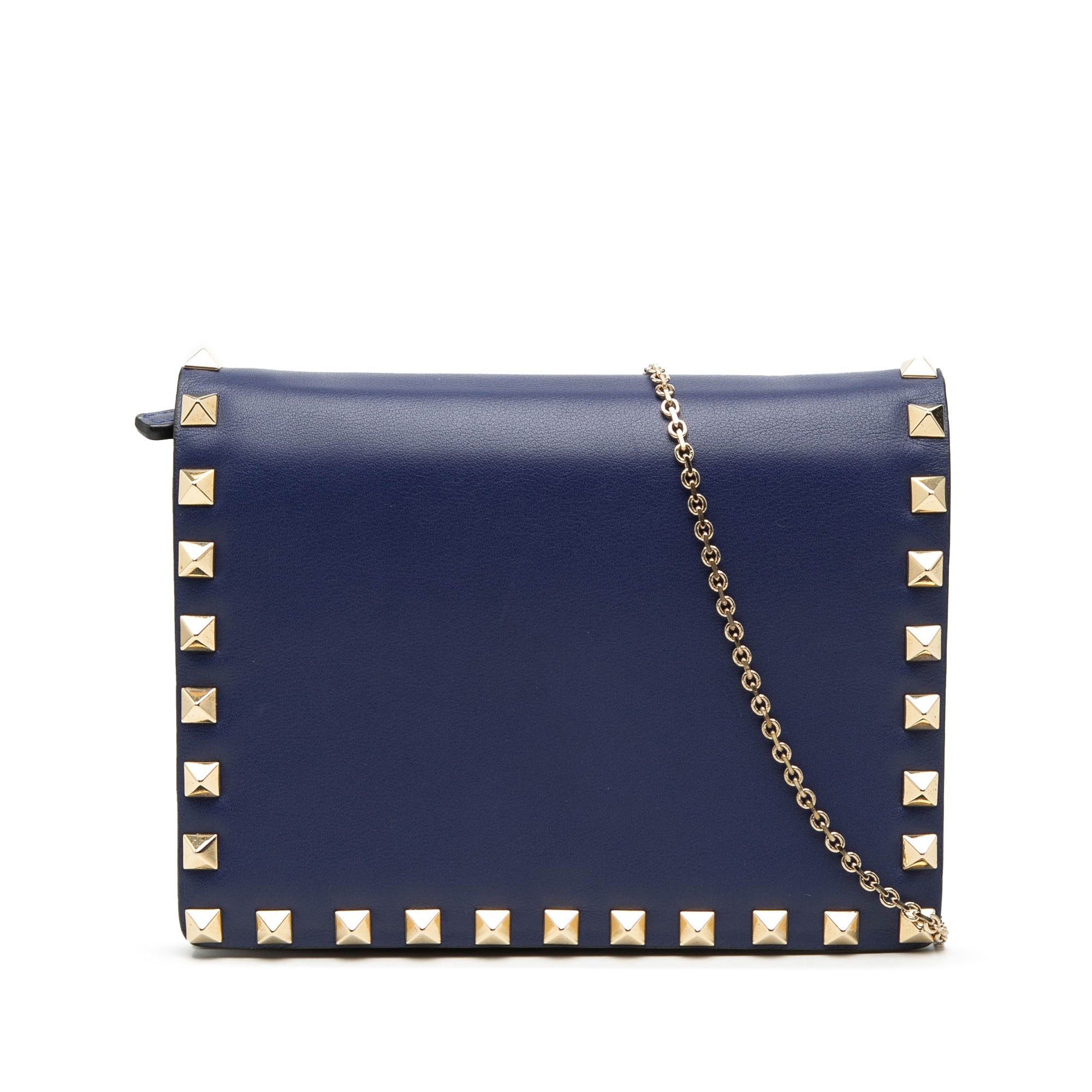 Valentino Leather Rockstud Chain Pouch Size ONE SIZE - 1 Thumbnail