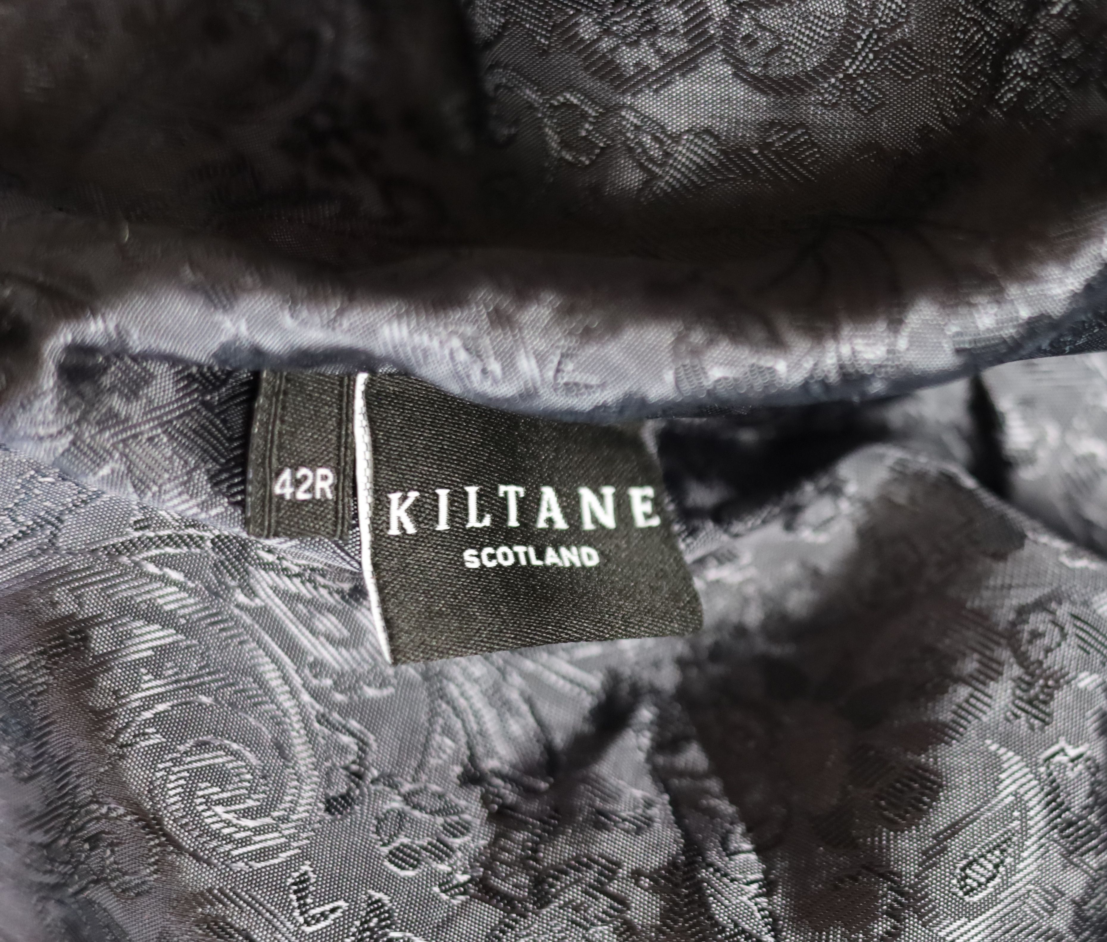 Harris Tweed Men's Kiltane Harris Tweed Bomber Jacket - Dogstooth Size US M / EU 48-50 / 2 - 8 Thumbnail