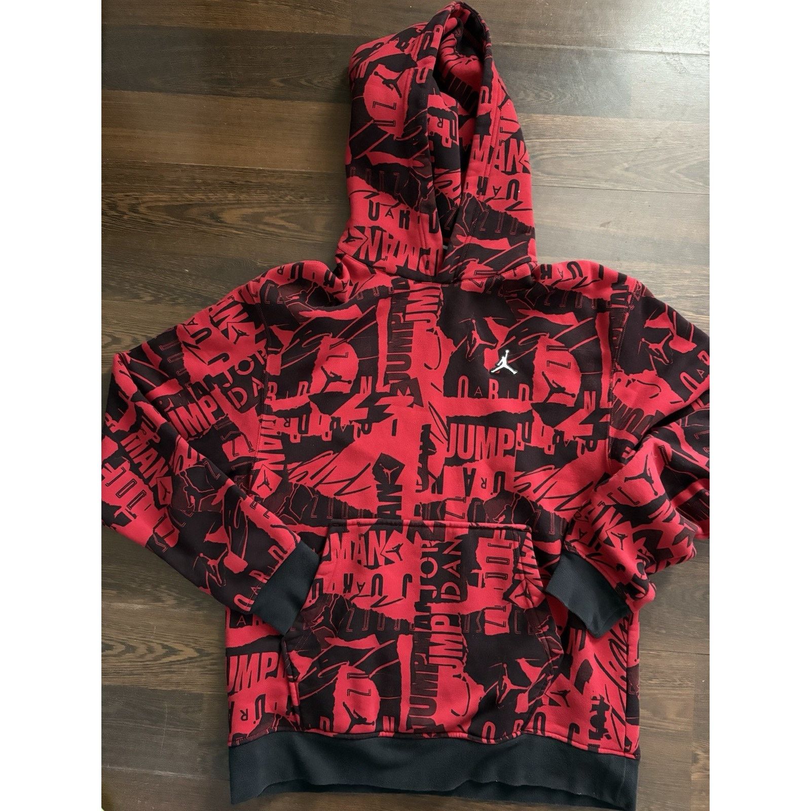 Jordan Brand Jordan Hoodie Wht/Blk Jumpman Mens Sweatshirt DA9814-100 SzM Size US M / EU 48-50 / 2 - 4 Thumbnail
