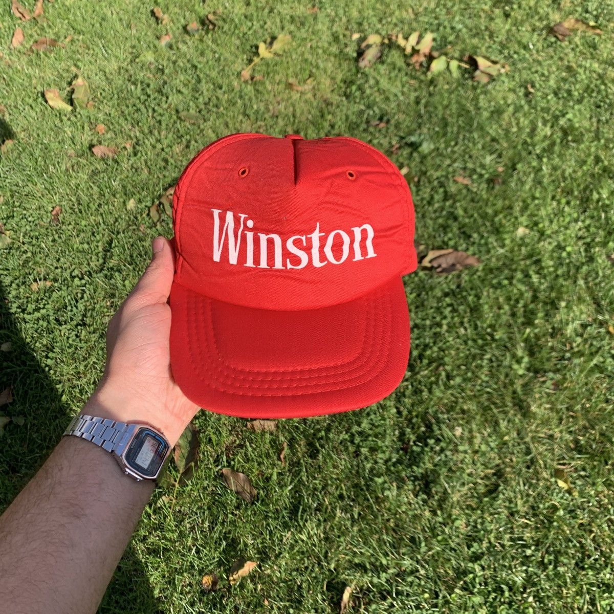 Vintage Winston Marlboro trucker hat