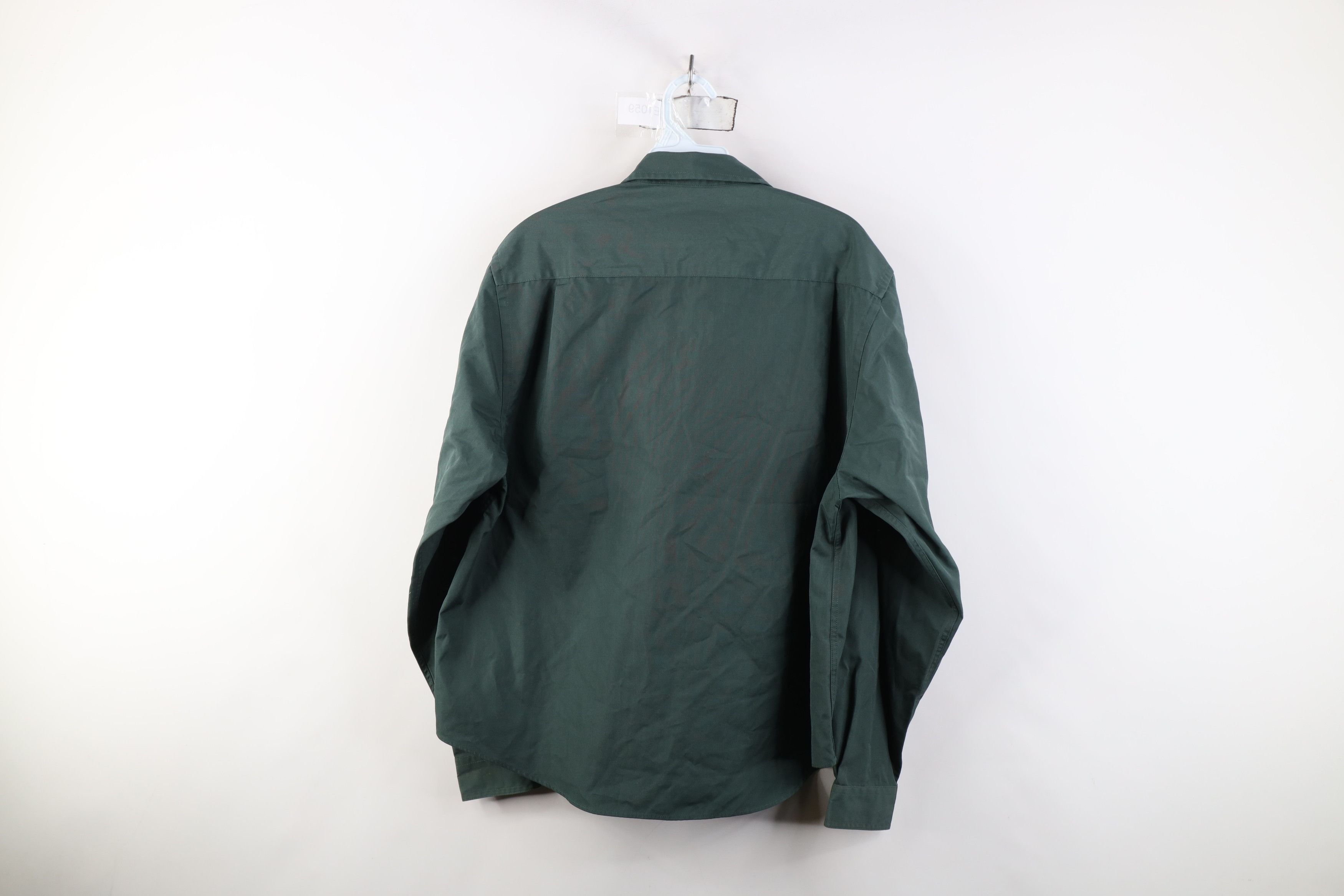 Cabelas Vintage 90s Cabelas Bush Safari Collared Button Shirt Green Size XL / US 12-14 / IT 48-50 - 12 Thumbnail