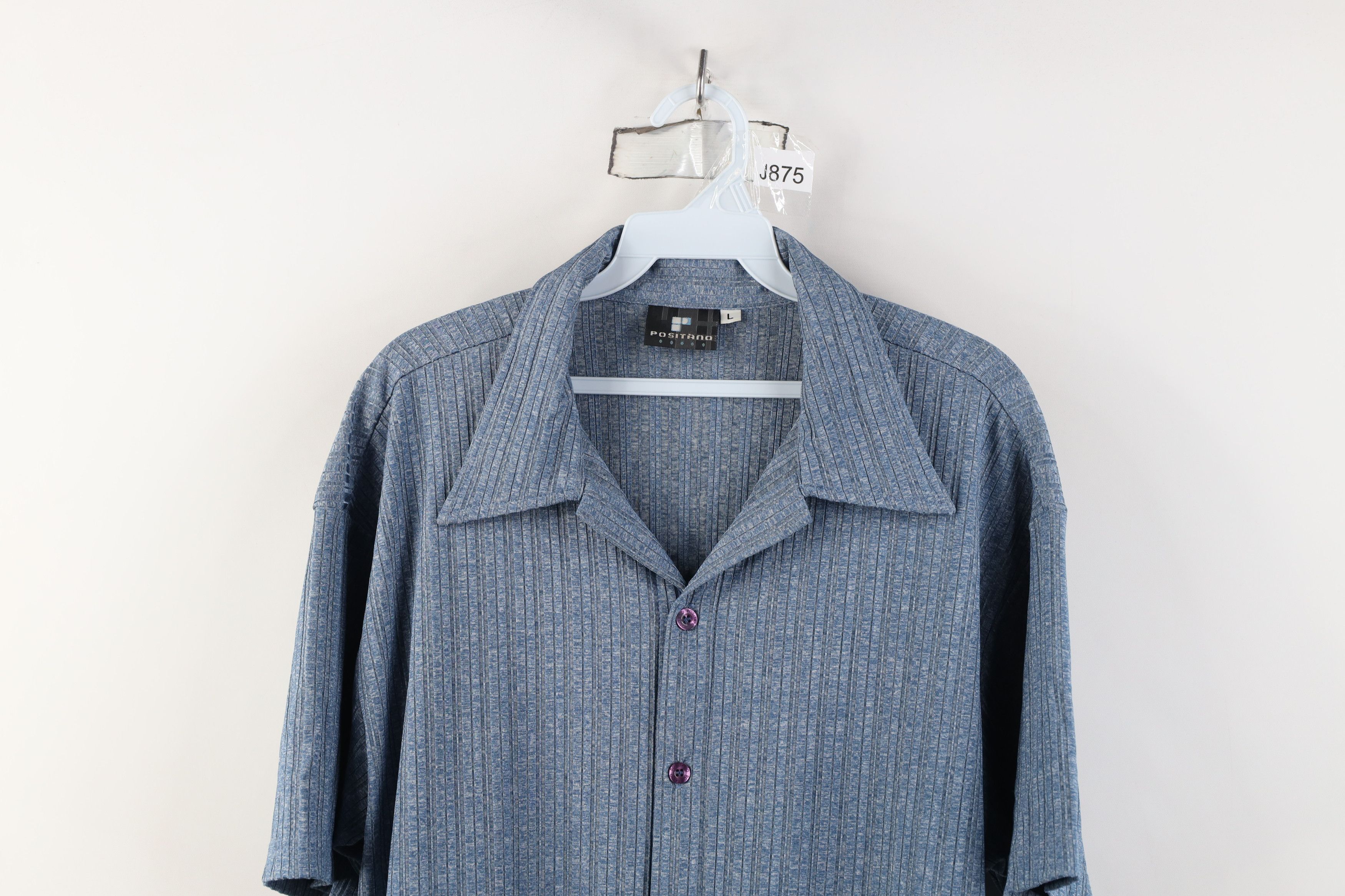 Vintage Vintage 90s Streetwear Dance Short Sleeve Button Shirt USA Size US L / EU 52-54 / 3 - 2 Thumbnail