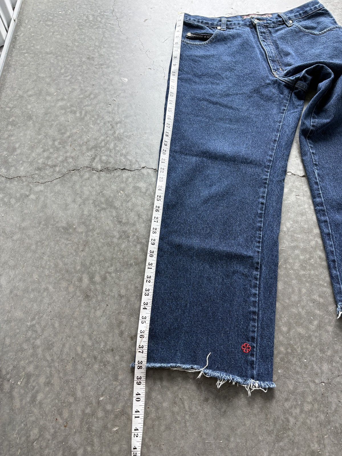 Independent Truck Co. Vintage Y2K Independent Baggy Jeans Skater Style Size US 36 / EU 52 - 12 Thumbnail