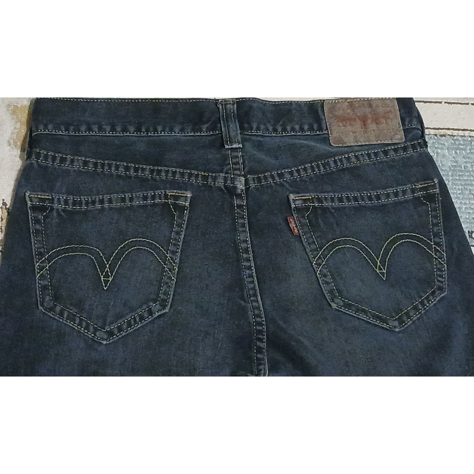Levi's Levis Iconic Straight Leg Button Fly Jeans Measures 34Wx29L Size US 34 / EU 50 - 3 Thumbnail