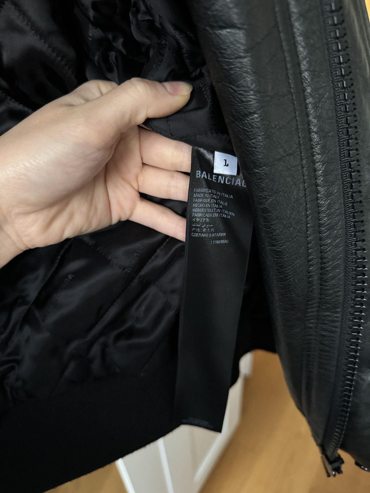 Adidas × Balenciaga Leather bomber Balenciaga X Adidas Size US M / EU 48-50 / 2 - 8 Thumbnail