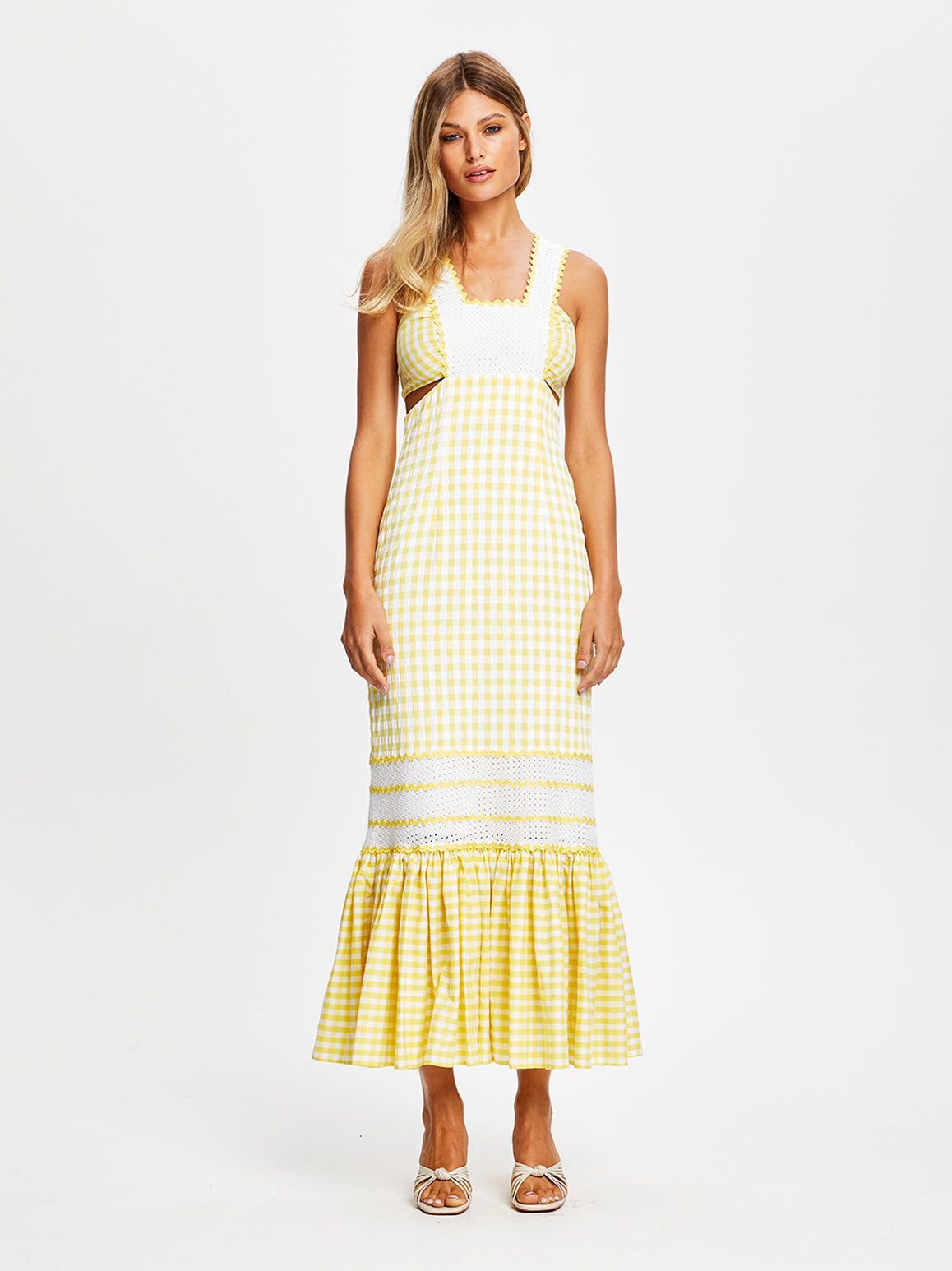 Wild Angels Midi Dress