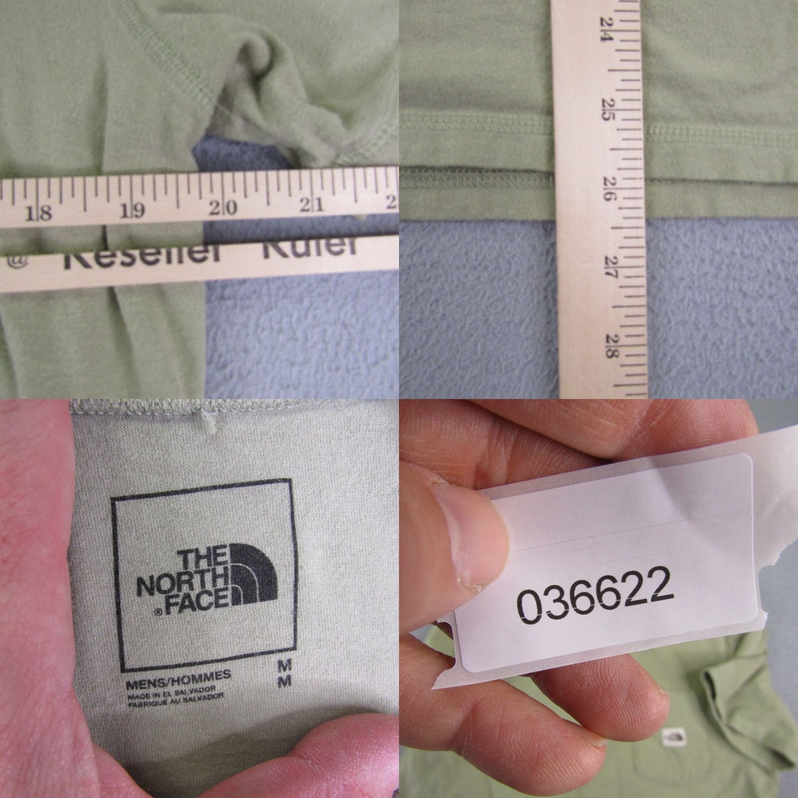 The North Face The North Face Shirt Mens Medium Green Outdoors Hiking Climbing Traveling Casual Graphic Print Short Sleeve Crew Neck Logo T-Shirt Size US M / EU 48-50 / 2 - 8 Thumbnail