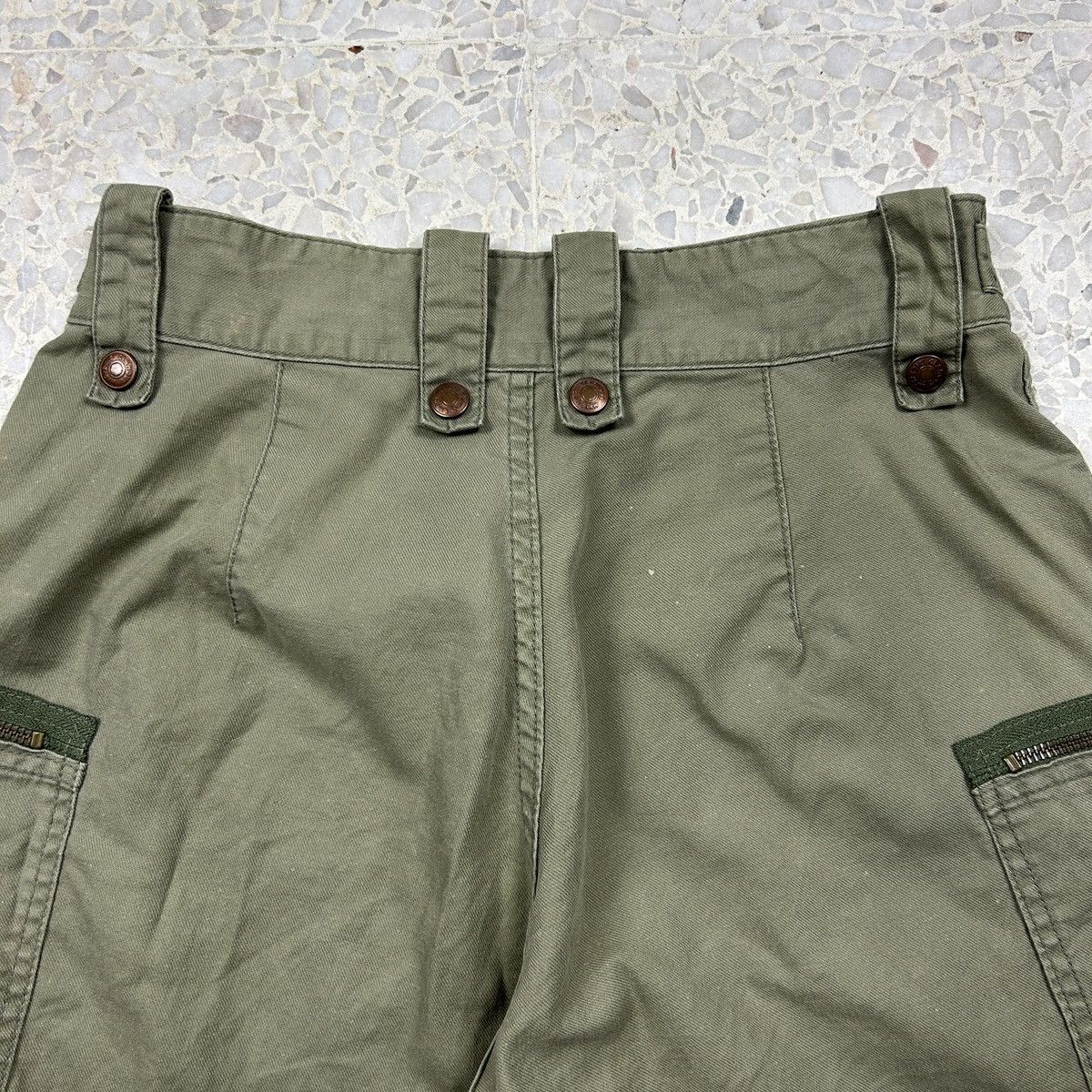 Hysteric Glamour × Japanese Brand × Vintage 1990s Hysteric Glamour - Military Shorts Size US 28 / EU 44 - 20 Thumbnail