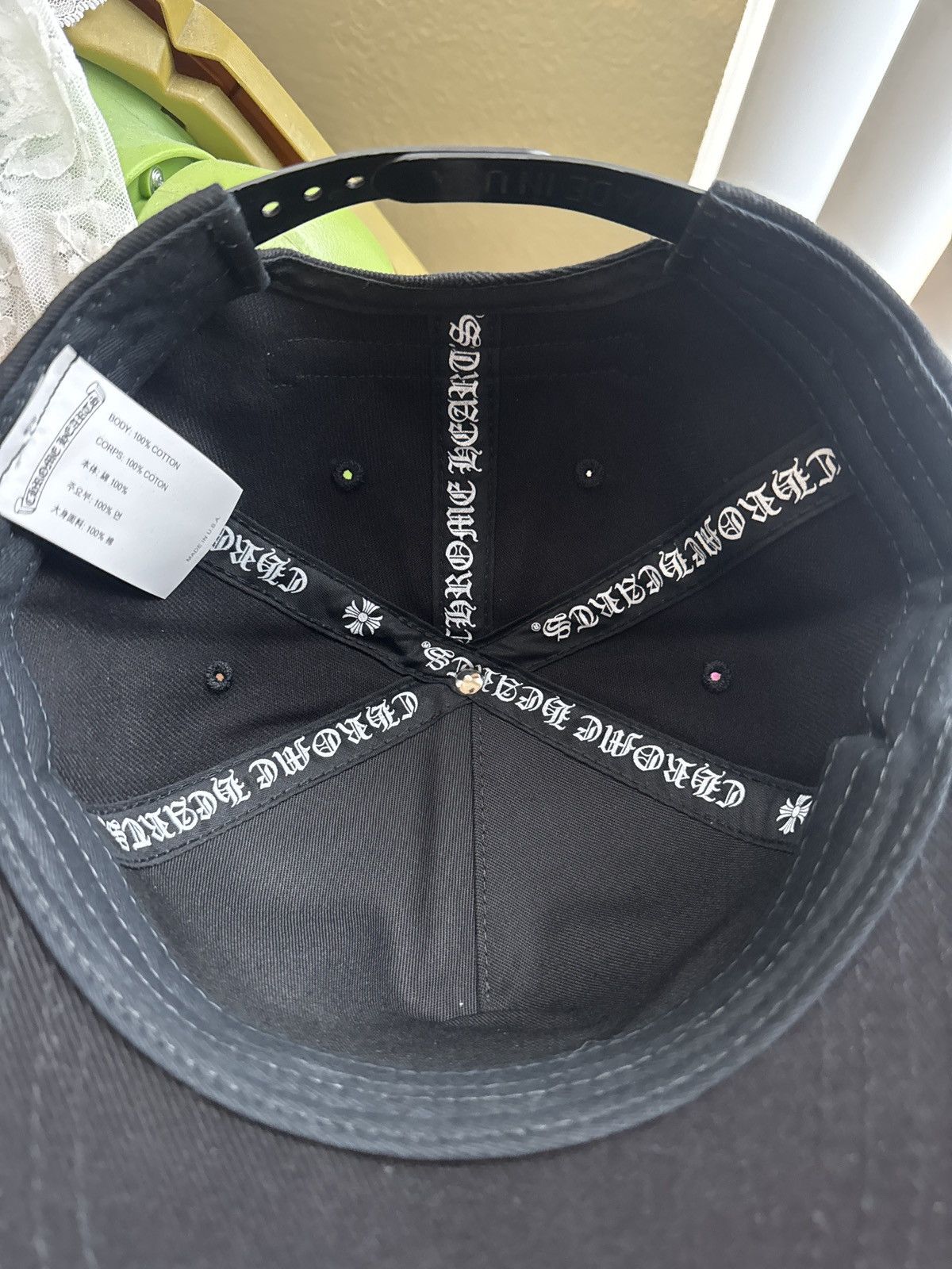 Chrome Hearts Chrome Hearts Black Vine Dagger Hat Size ONE SIZE - 4 Thumbnail