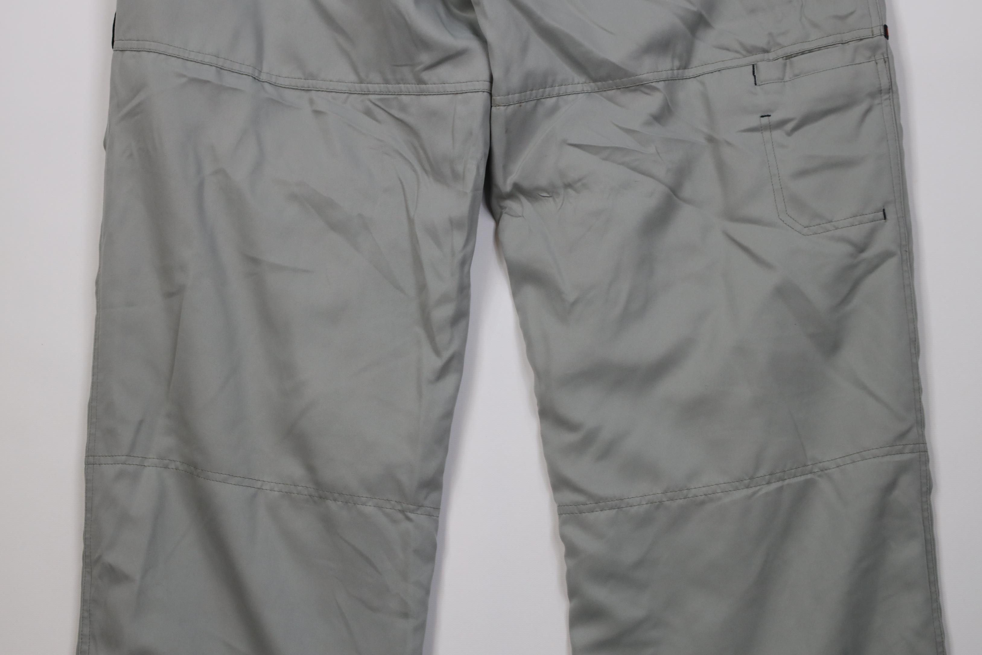 Vintage Vintage 90s Y2K Streetwear Wide Leg Snowboard Ski Pants Gray Size US 34 / EU 50 - 13 Thumbnail