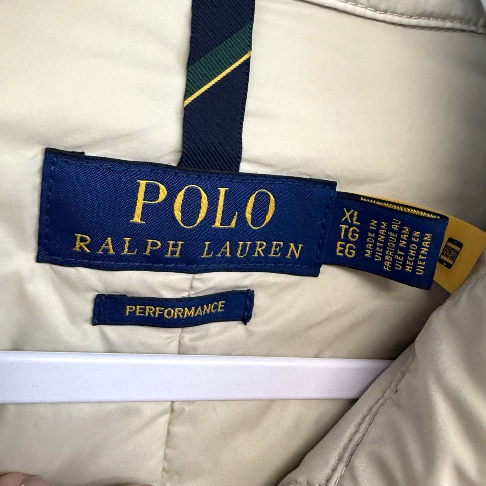 Polo Ralph Lauren Polo Ralph Lauren Performance Car Coat Mens XL Tan Water Repellent Packable Coat Size US XL / EU 56 / 4 - 4 Thumbnail