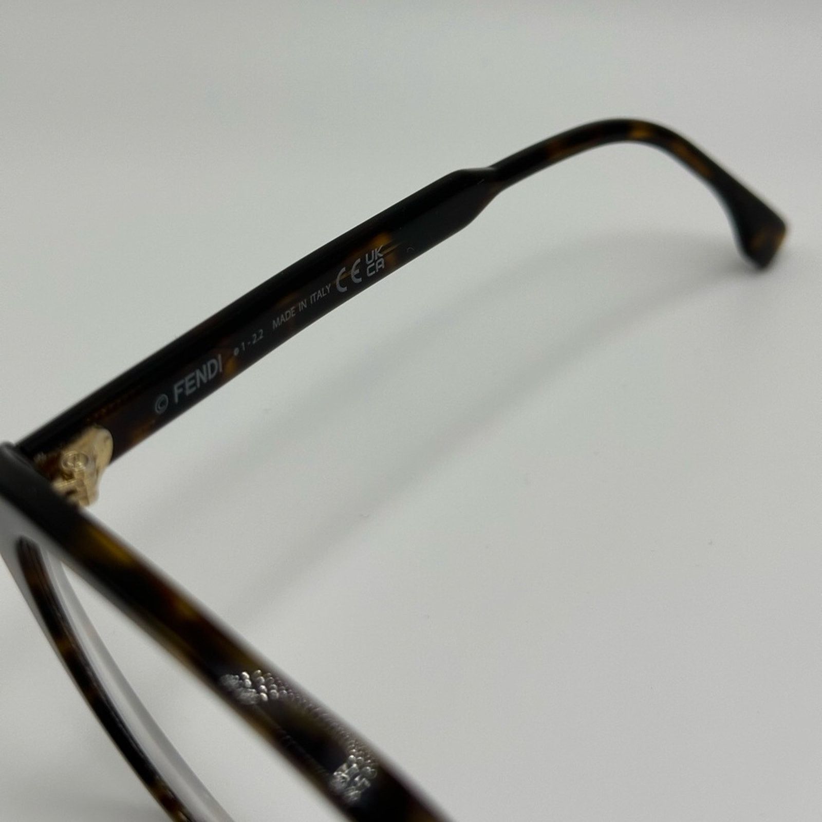 Fendi NEW FENDI Eyeglasses FE50014I 53052 Havana Women Size ONE SIZE - 3 Thumbnail