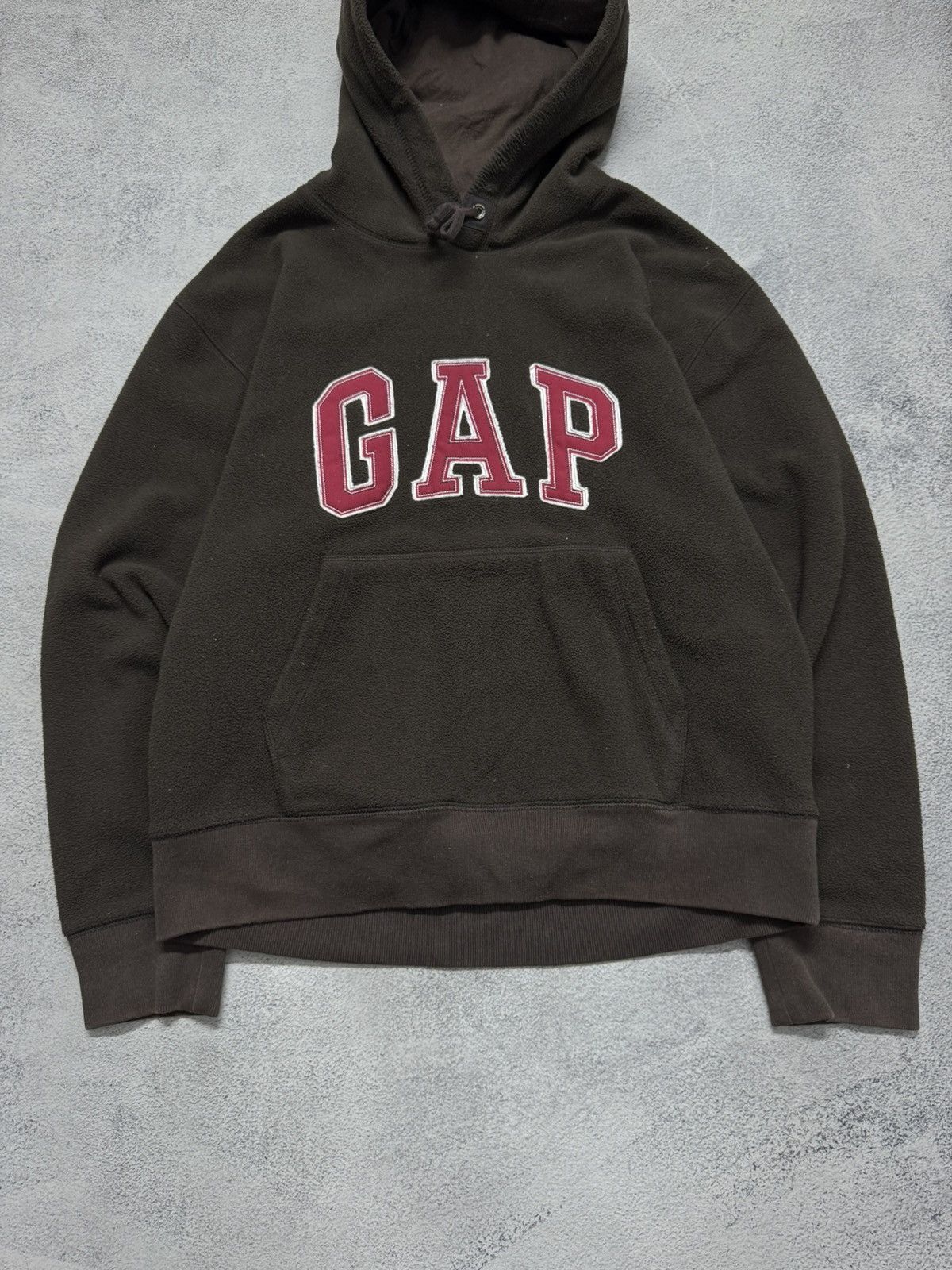 Gap Vintage Y2k Gap Brown 🤎 Hype Hoodie 90’s Size US S / EU 44-46 / 1 - 7 Thumbnail