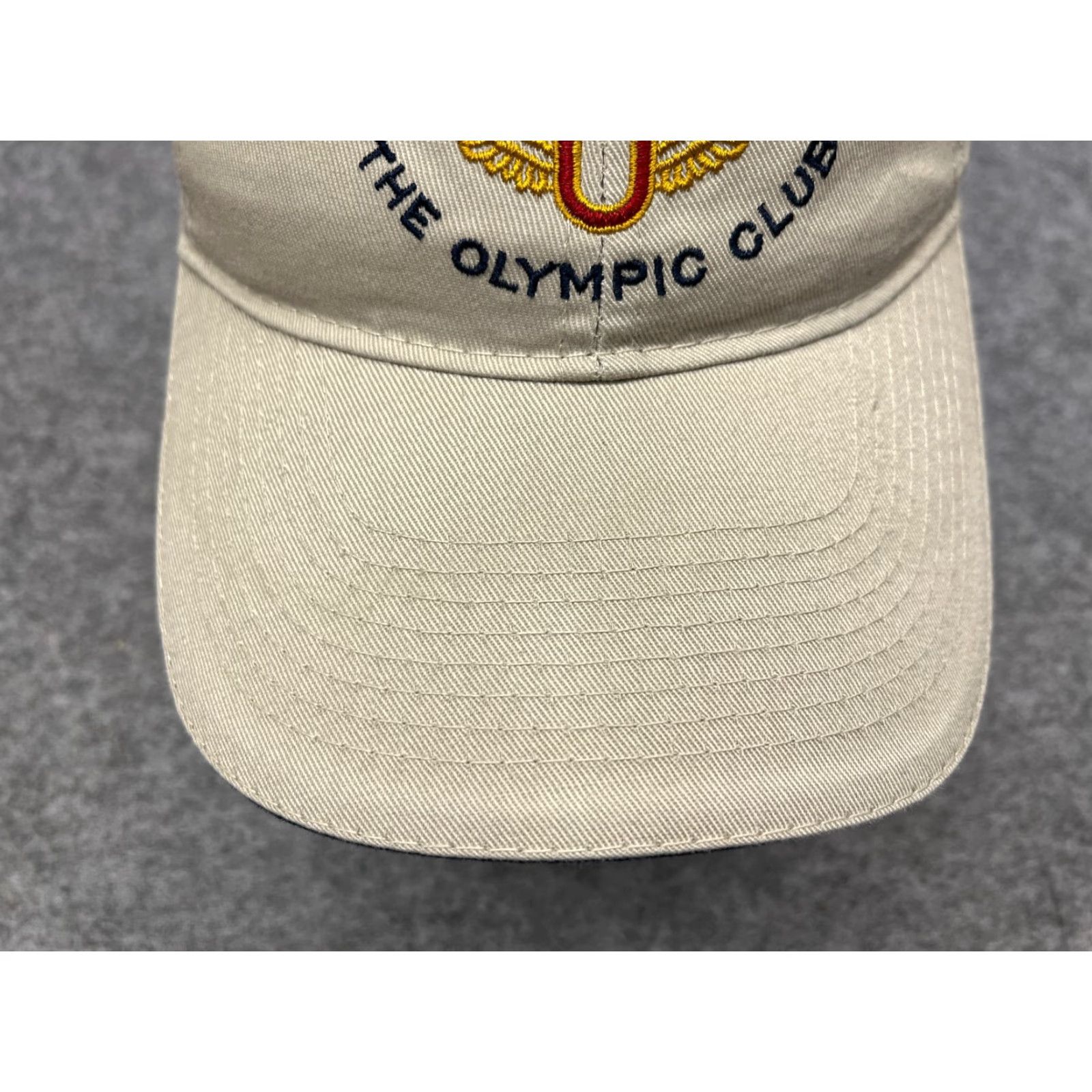 Vintage USGA Hat Cap Strap Back Adult One Size Ivory Cotton 2012 US Open The Olympic Club Size ONE SIZE - 3 Thumbnail