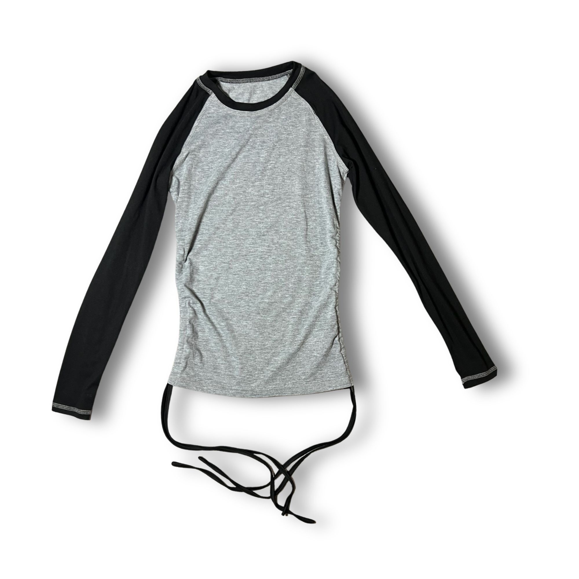 Shein Shein Adjustable Longsleeve Shirt With Drawstring Sides Size XS / US 0-2 / IT 36-38 - 2 Thumbnail