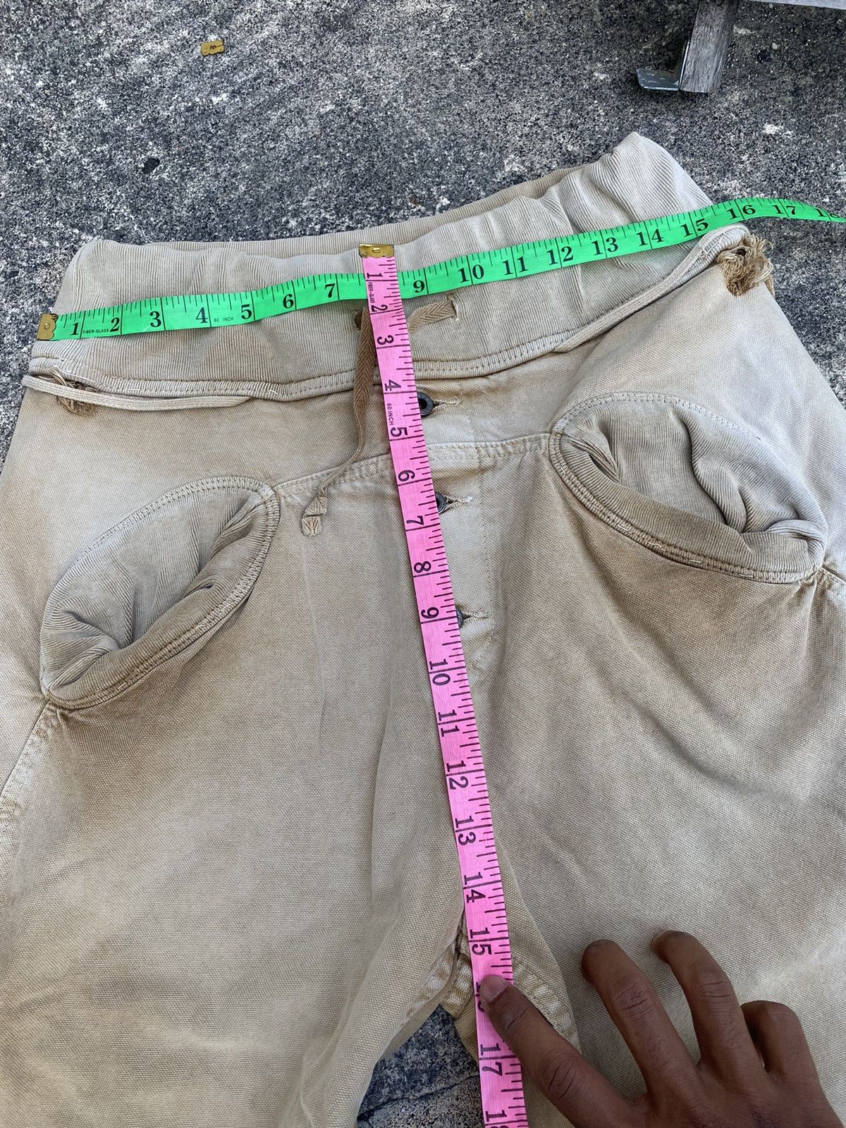 Vintage Vintage Distressed Kapital Pants - sunfaded Size US 31 - 17 Thumbnail
