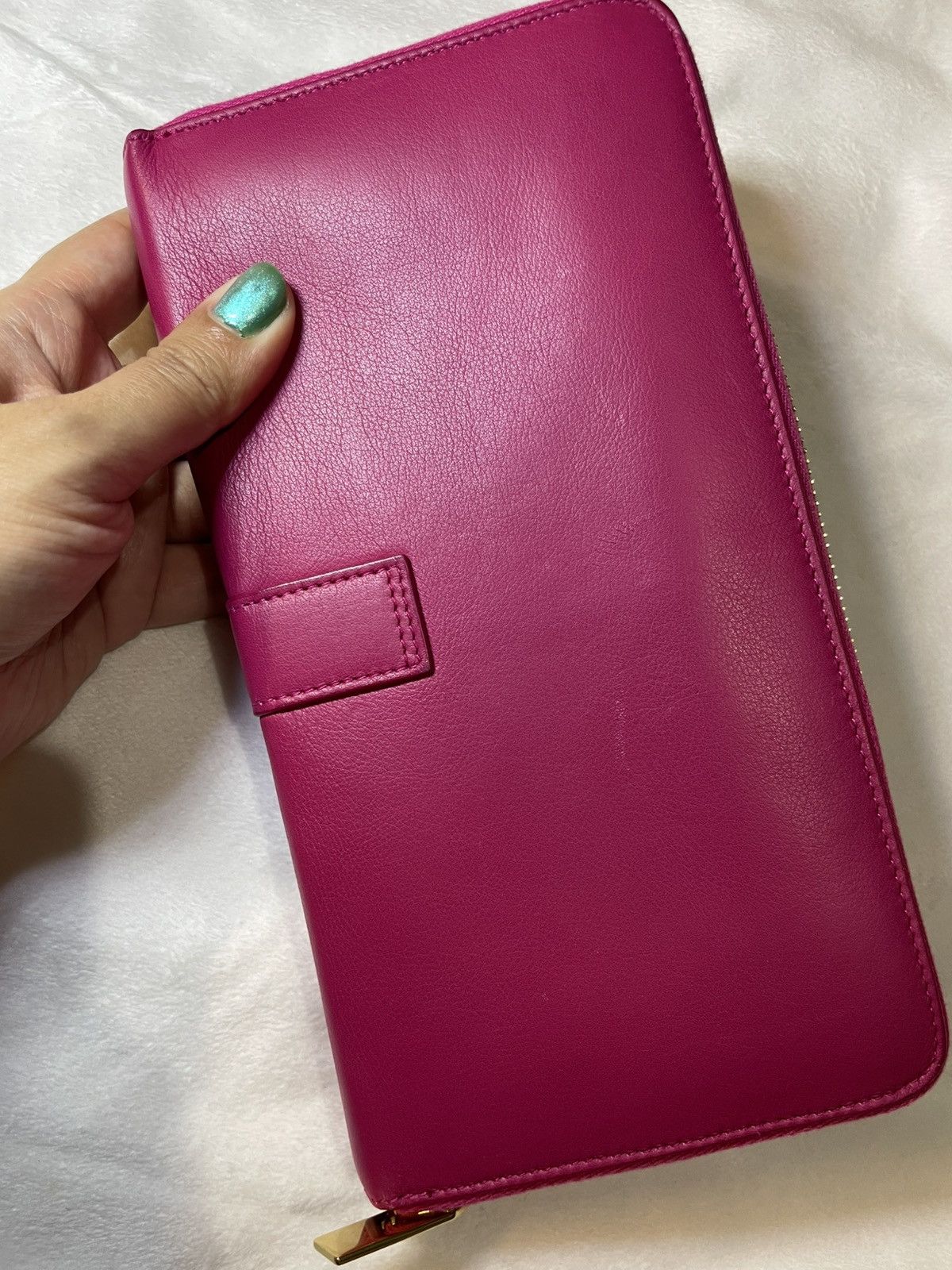 Saint Laurent Paris Saint Laurent Y Line Zippy Long Wallet Size ONE SIZE - 3 Thumbnail