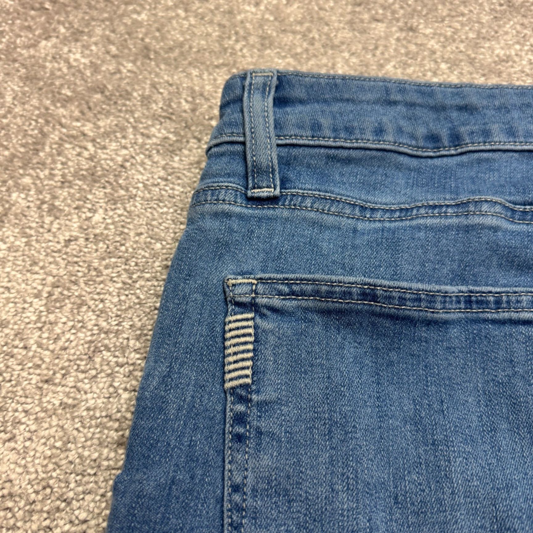 Hudson Hudson Page Hoxton Slim Jeans Women 31 Blue Medium Wash High Rise Skinny Stretch Streetwear Size 24" / US 00 / IT 34 - 5 Thumbnail