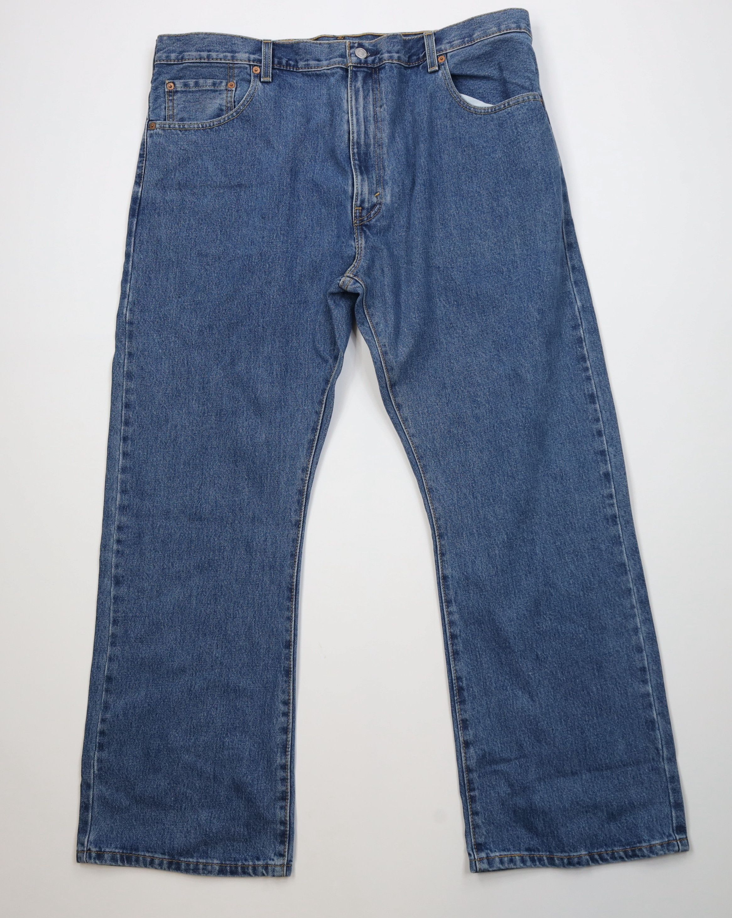 Levi's Vintage Y2K Levis 517 Western Wide Leg Denim Jeans Blue Size US 42 / EU 58 - 1 Thumbnail
