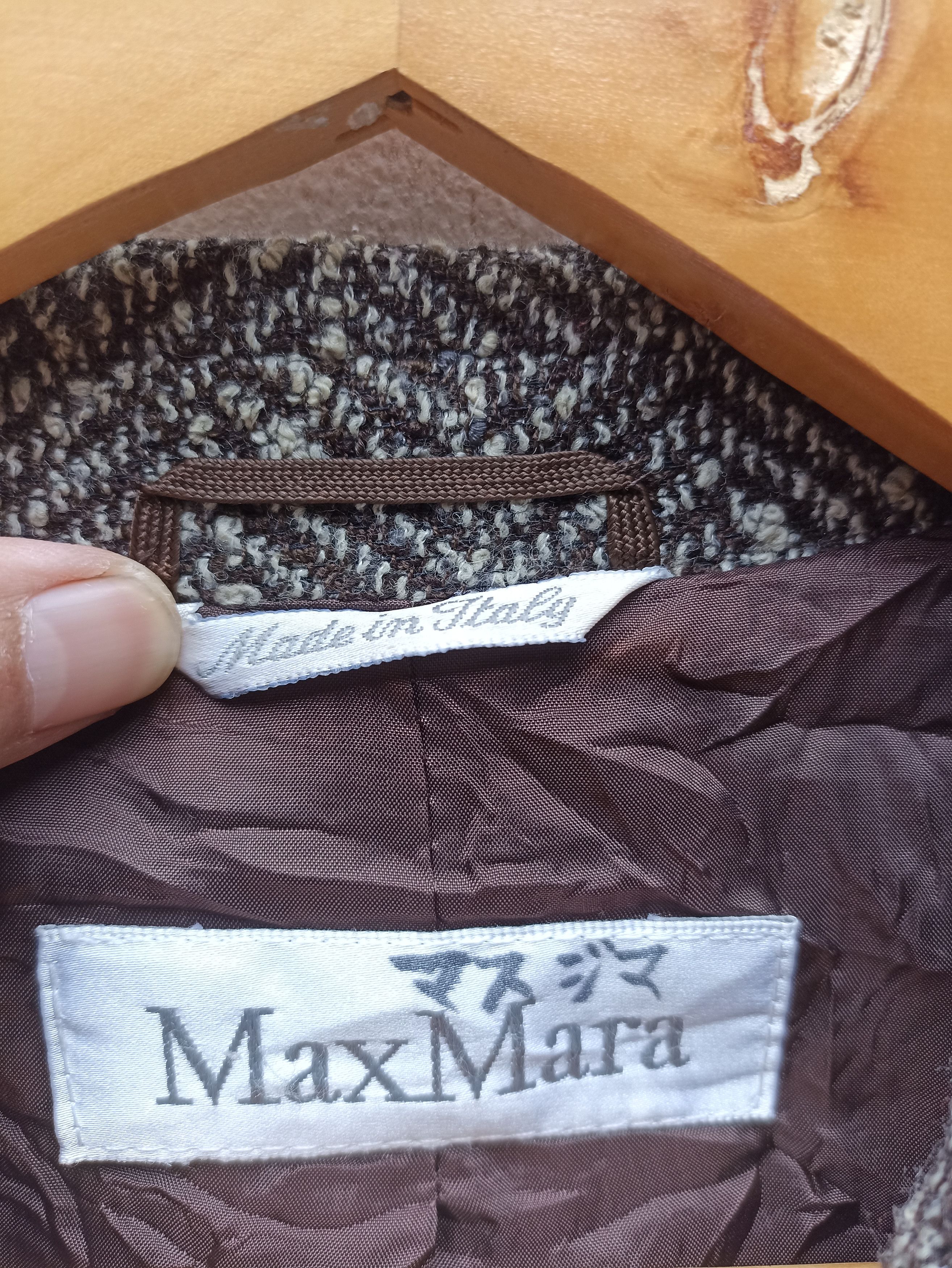 MAX&Co. × Max Mara × Weekend Max Mara Max Mara tweed chester coat wool jacket Size S / US 4 / IT 40 - 7 Thumbnail