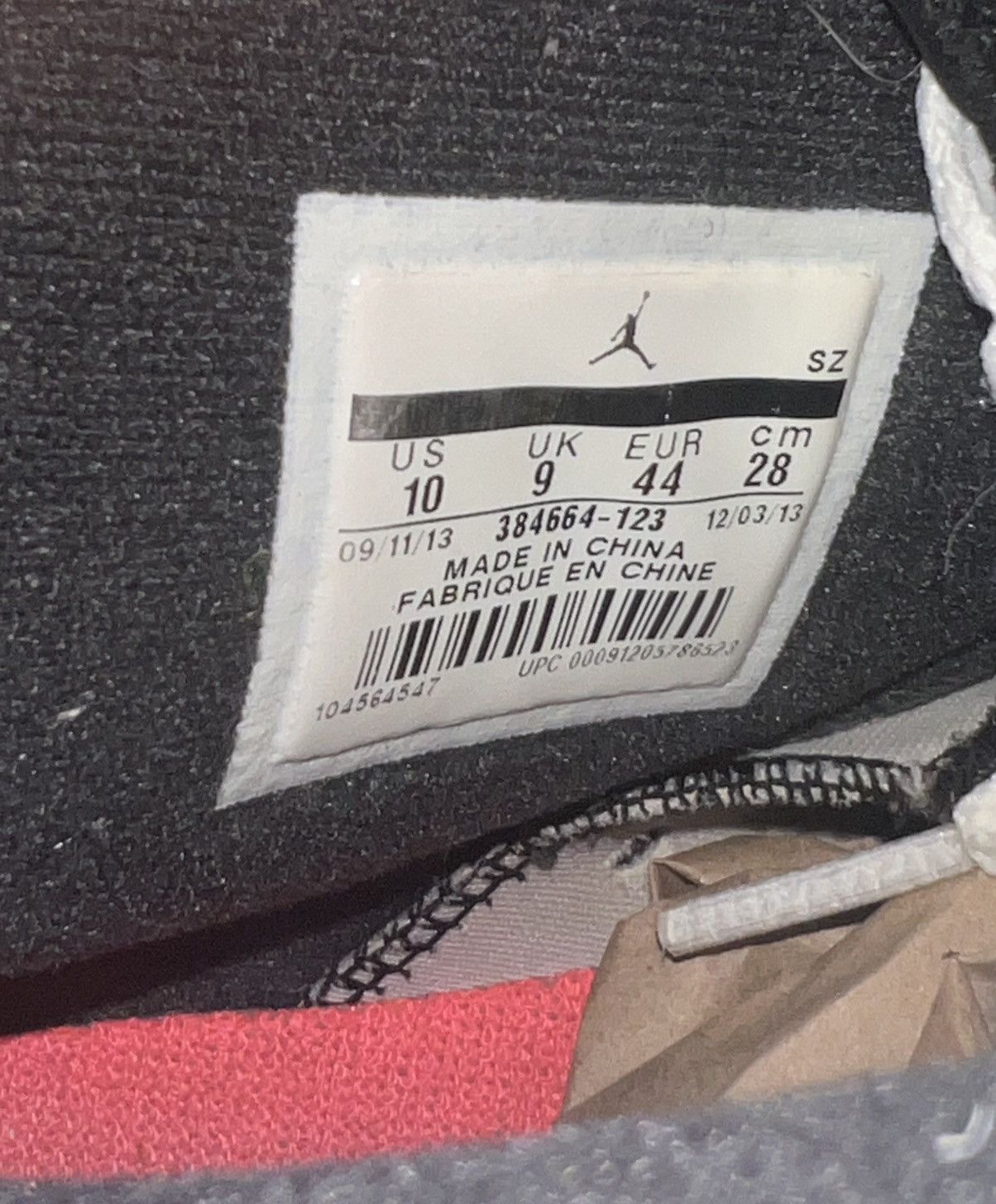 Jordan Brand Air Jordan 6 Retro White Infrared Size US 10 / EU 43 - 3 Thumbnail