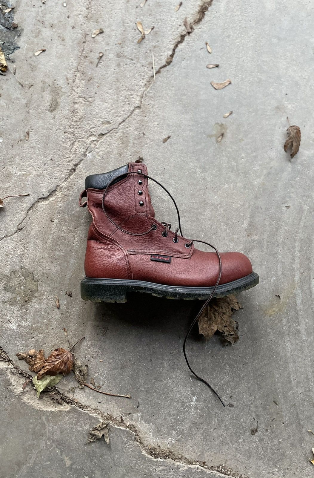 Red Wing 🥾 Vintage NWT Red Wing 3508 Boots USA Made Leather Red Japan Size US 9 / EU 42 - 3 Thumbnail