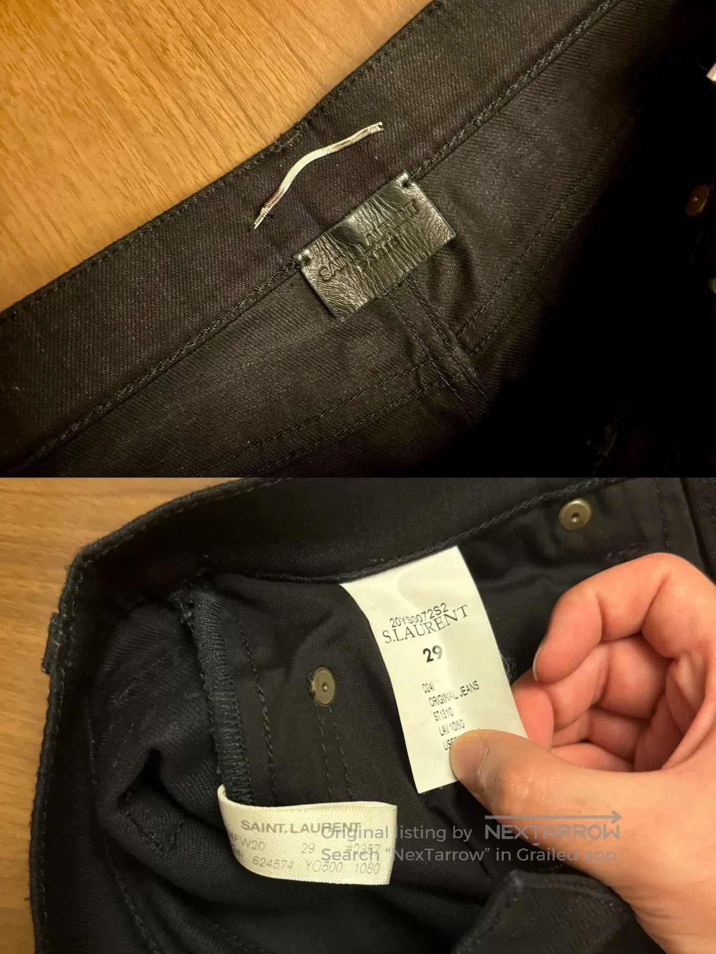 Saint Laurent Paris saint laurent high. Size US 29 - 3 Thumbnail