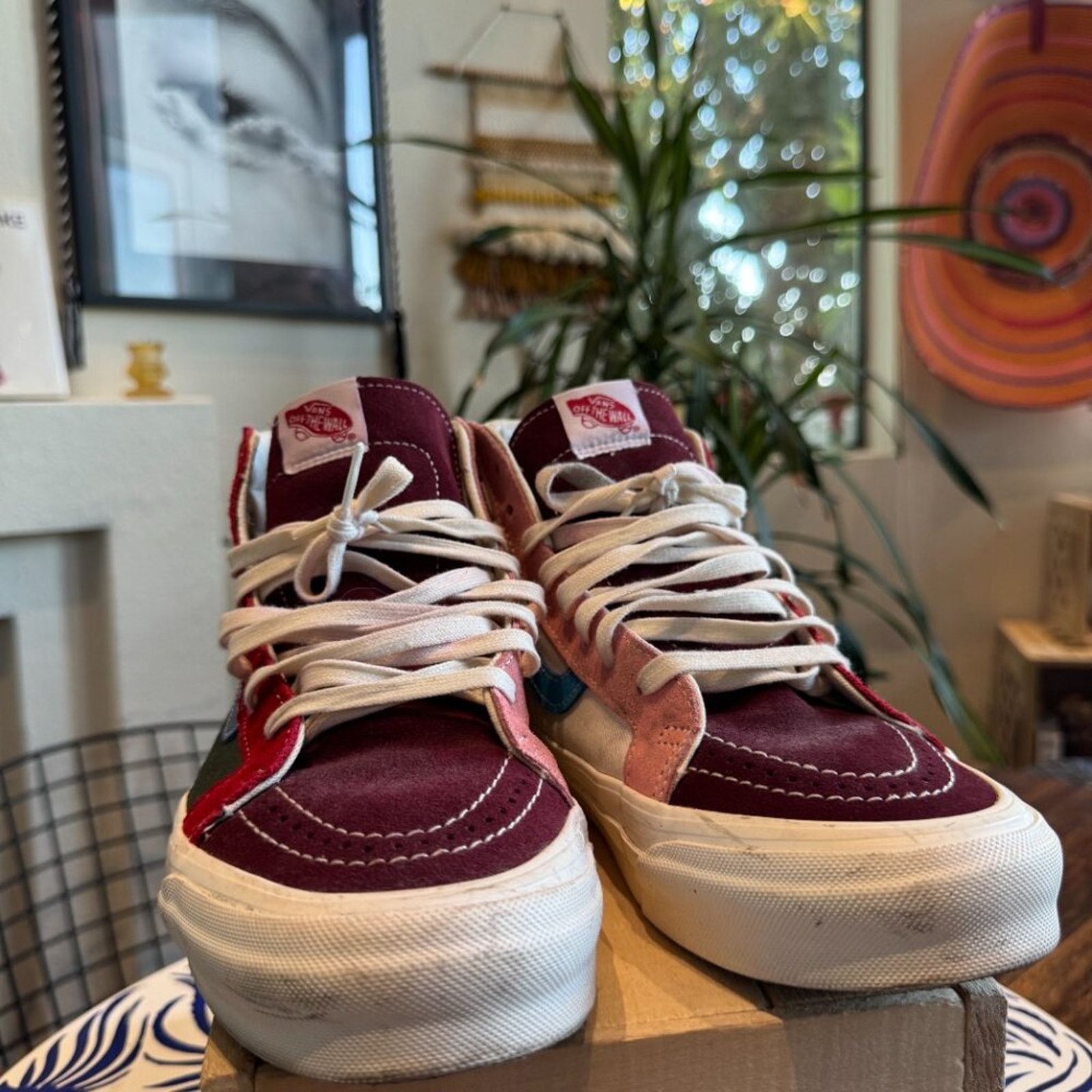 Vans Vans Vault OG Sk8-Hi LX Multicolor, Men’s 10.5 Used Good Con Size US 10.5 / EU 43-44 - 3 Thumbnail