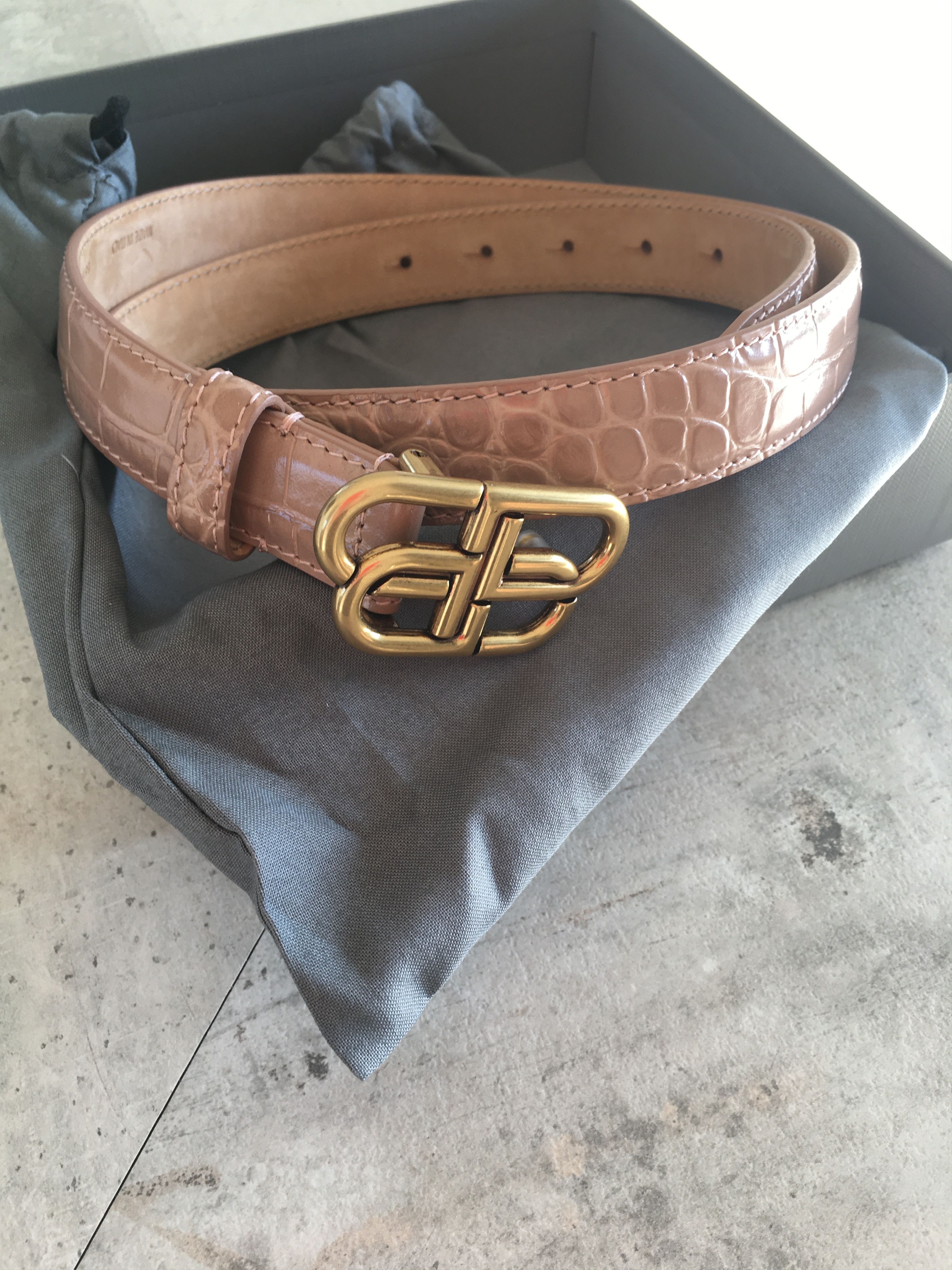Balenciaga Belt in Leather Size ONE SIZE - 2 Thumbnail