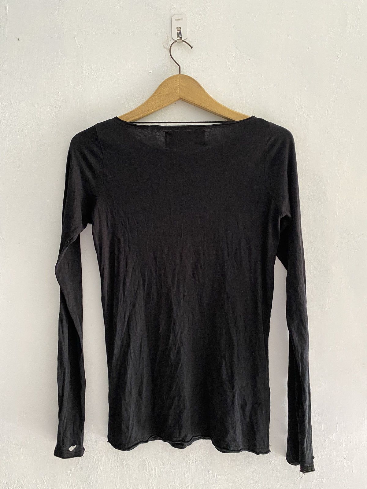 If Six Was Nine × Japanese Brand × Le Grande Bleu (L.G.B.) Vintage zara pocket distressed longsleeve tshirts Size US M / EU 48-50 / 2 - 2 Thumbnail
