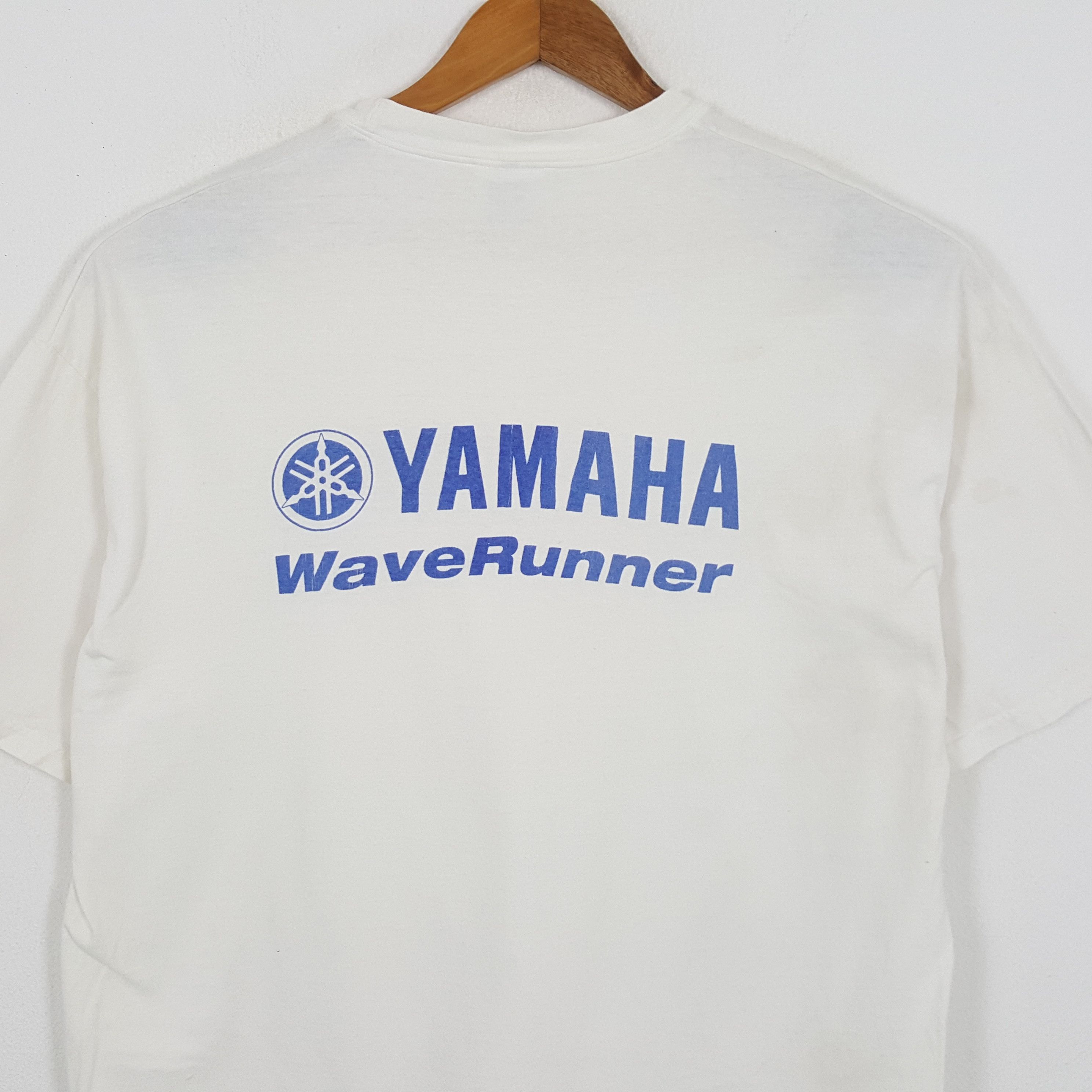 Vintage × Yamaha Vintage YAMAHA Japanese Motorcycle Brand T-Shirts Size US XL / EU 56 / 4 - 2 Thumbnail