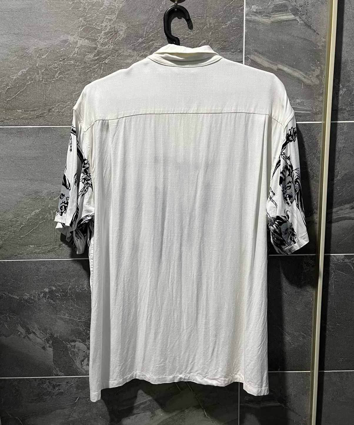 Star Of Hollywood STAR OF HOLLYWOOD × BEAMS SHRUNKEN HEAD Rayon Open Shirt Size US L / EU 52-54 / 3 - 9 Thumbnail