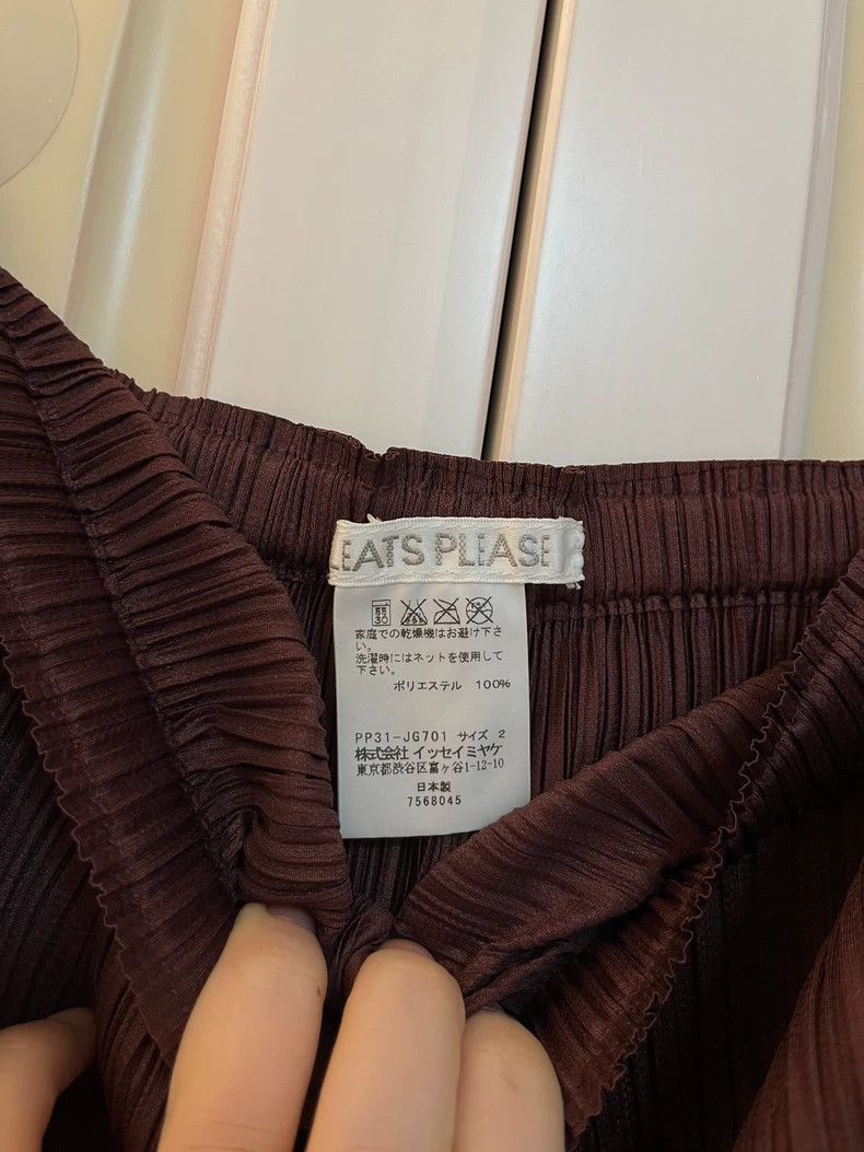 Issey Miyake Issey Miyake Red fringed skirt Size 25" / US 0 / IT 36 - 4 Thumbnail