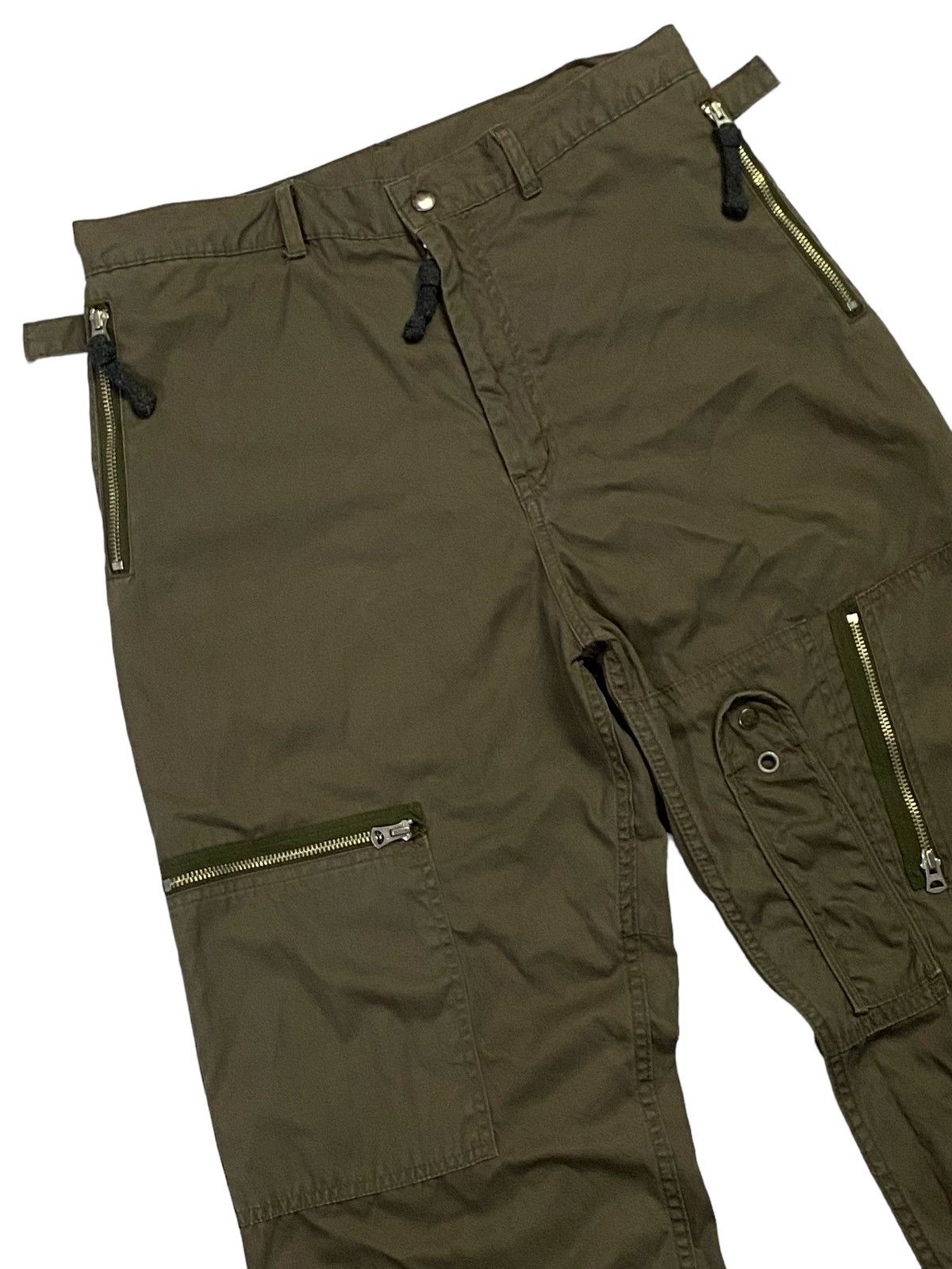 Japanese Brand × Post Overalls Rare💥Post Overalls Synchro Systems Parachute Cargo Pants Size US 33 - 16 Thumbnail